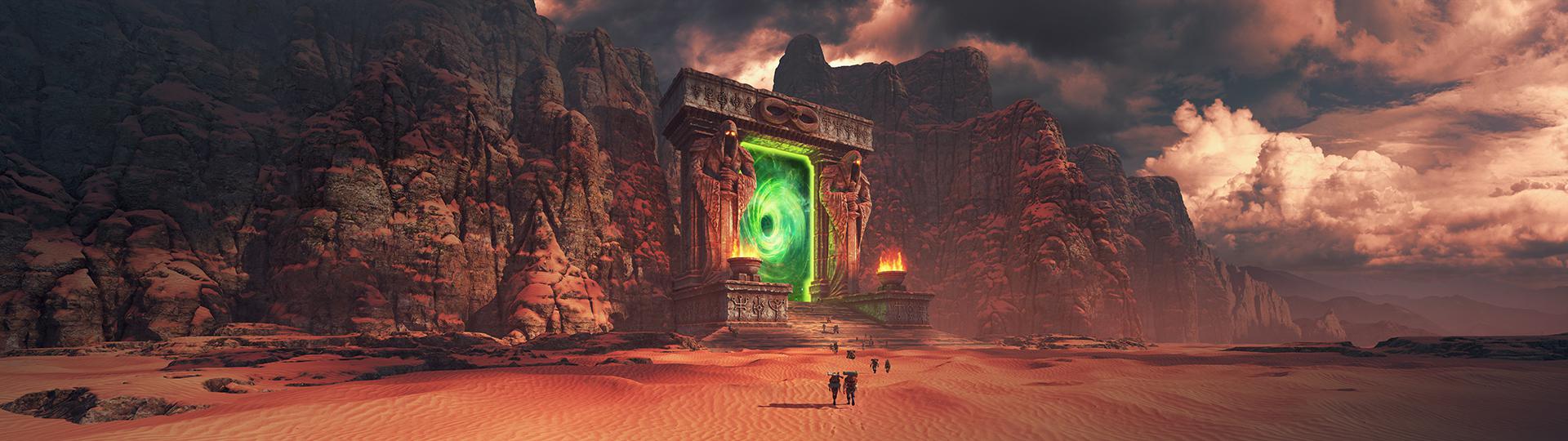 1920x540 The Dark Portal [By Dreamwalker] This Is The Ultra Wide Version Of My Dark Portal Illustration, I Hope You Like It! ♥