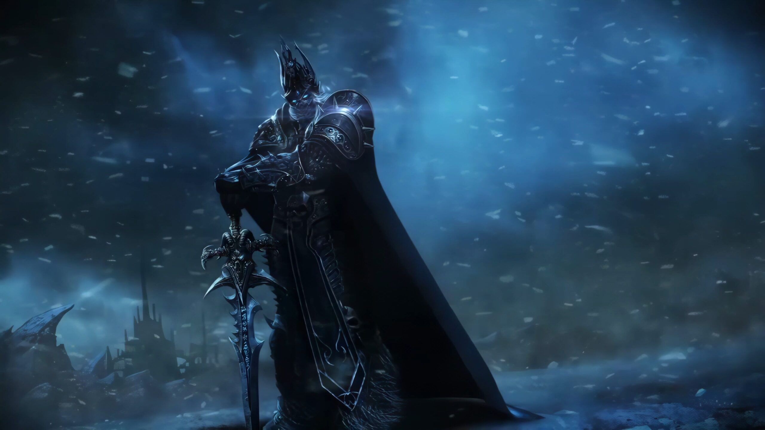 2560x1440 Warcraft WOW World Of Warcraft Lich King 4K Live Wallpaper