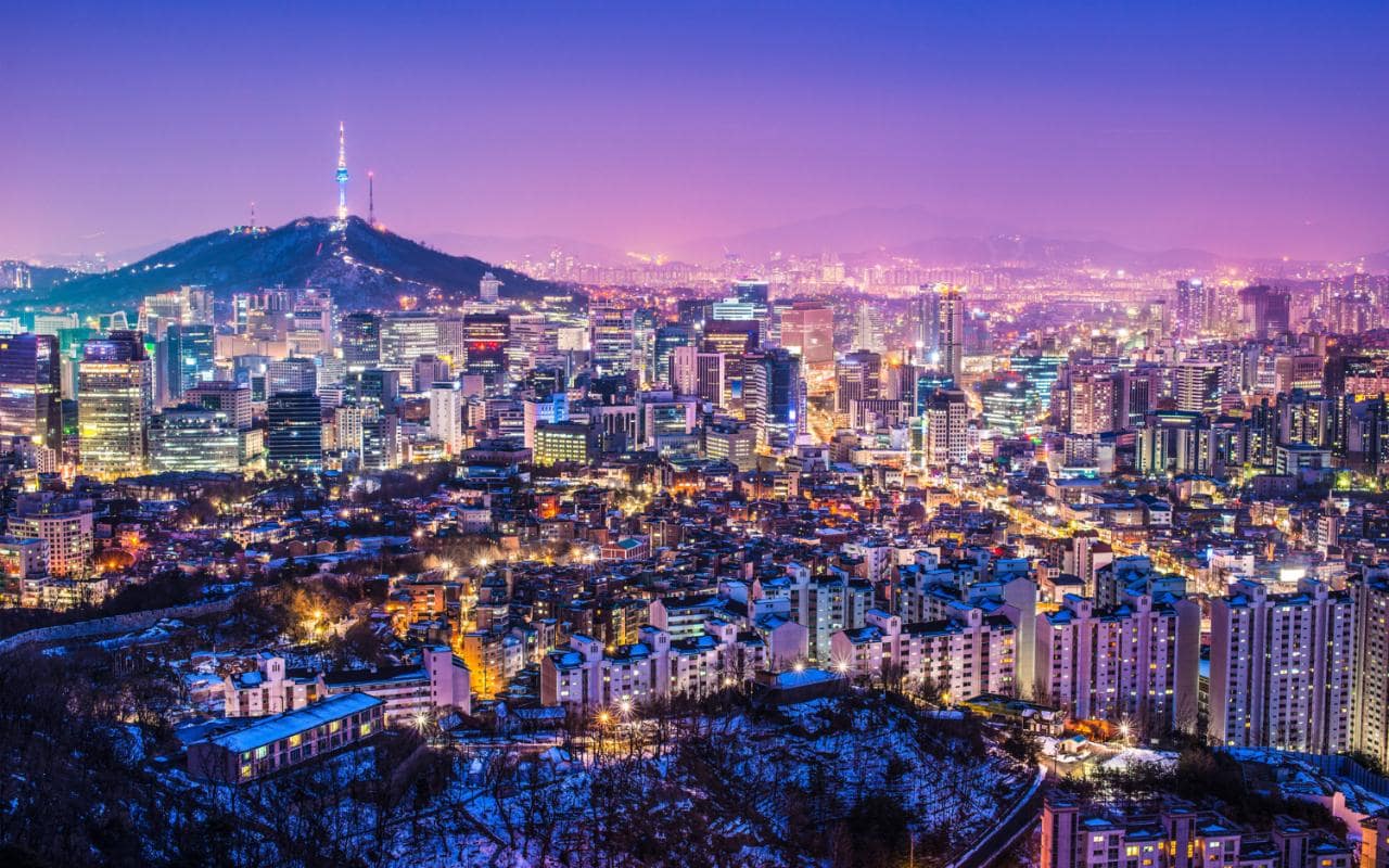 1280x800 Seoul Desktop Wallpaper