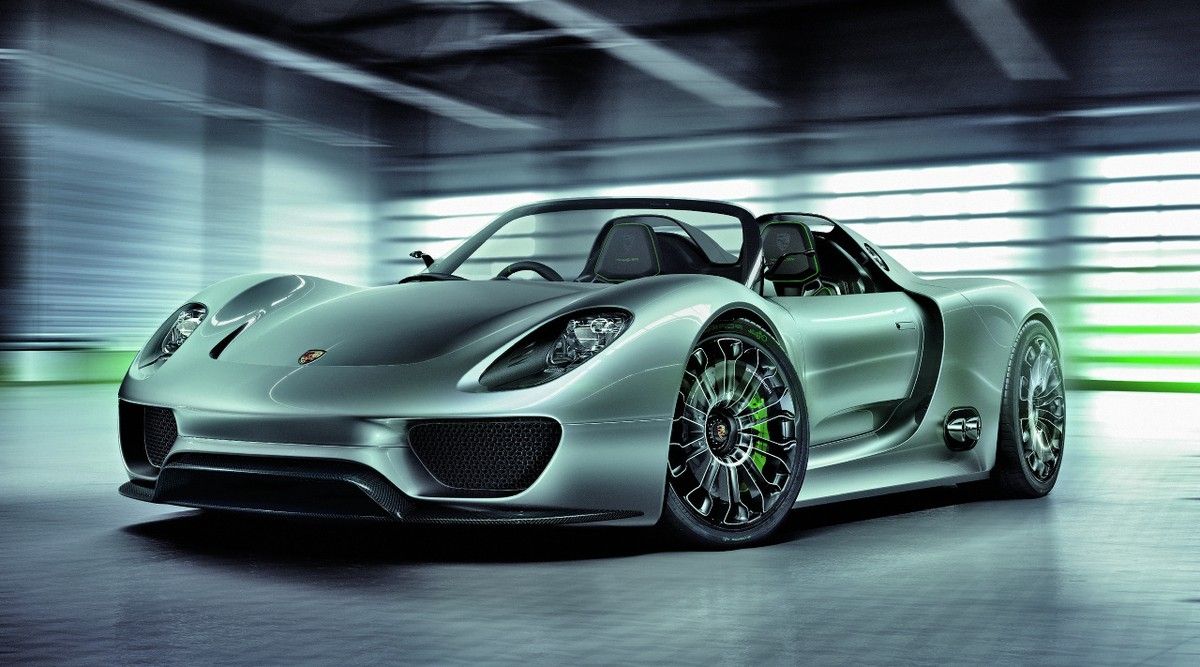 1200x667 PORSCHE 918 SPYDER CAR POSTER PRINT 20x36 HI RES 9MIL PAPER