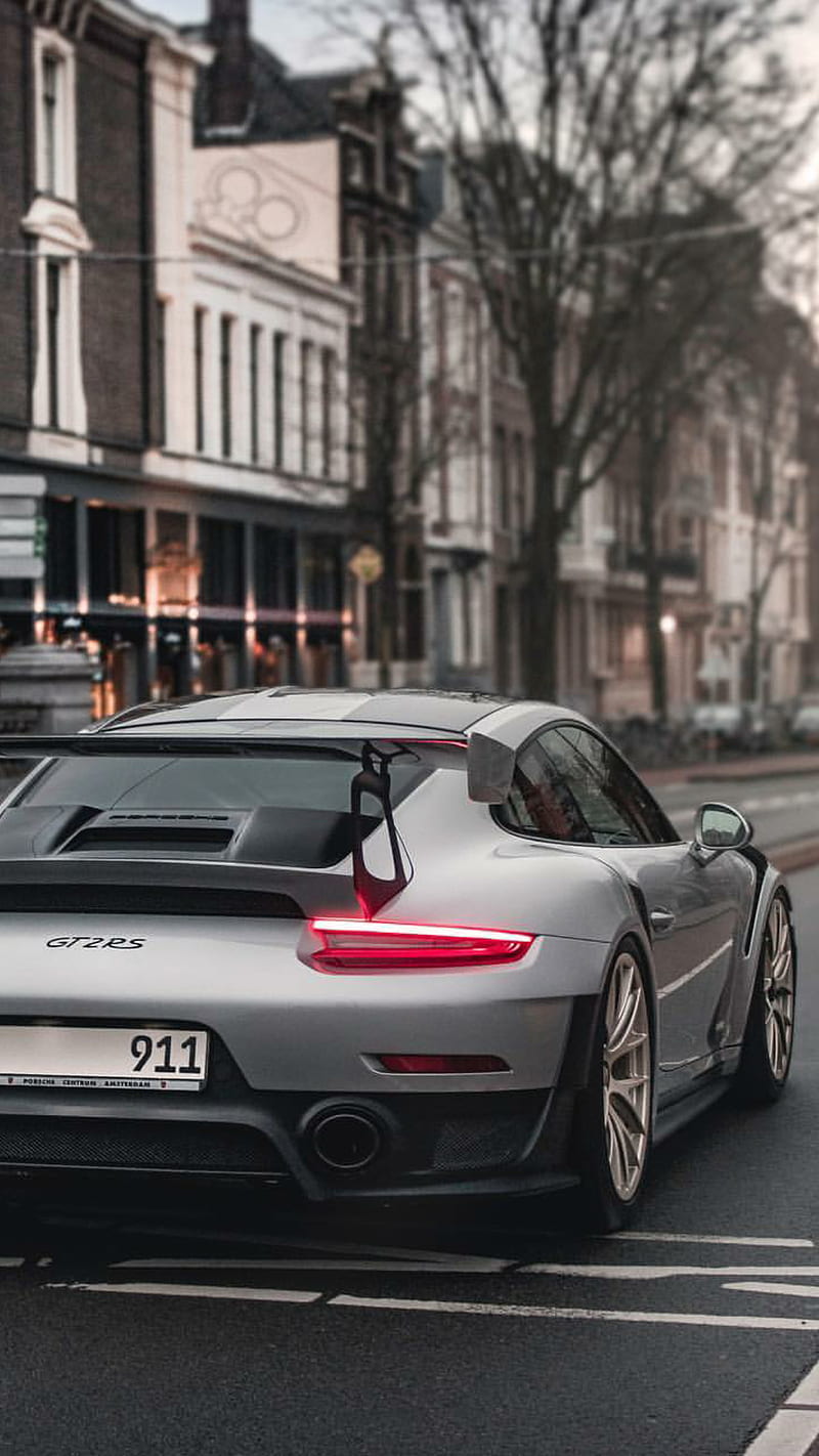 800x1422 Porsche, car, carbon, gt new, silver, esports, supercar, HD phone wallpaper