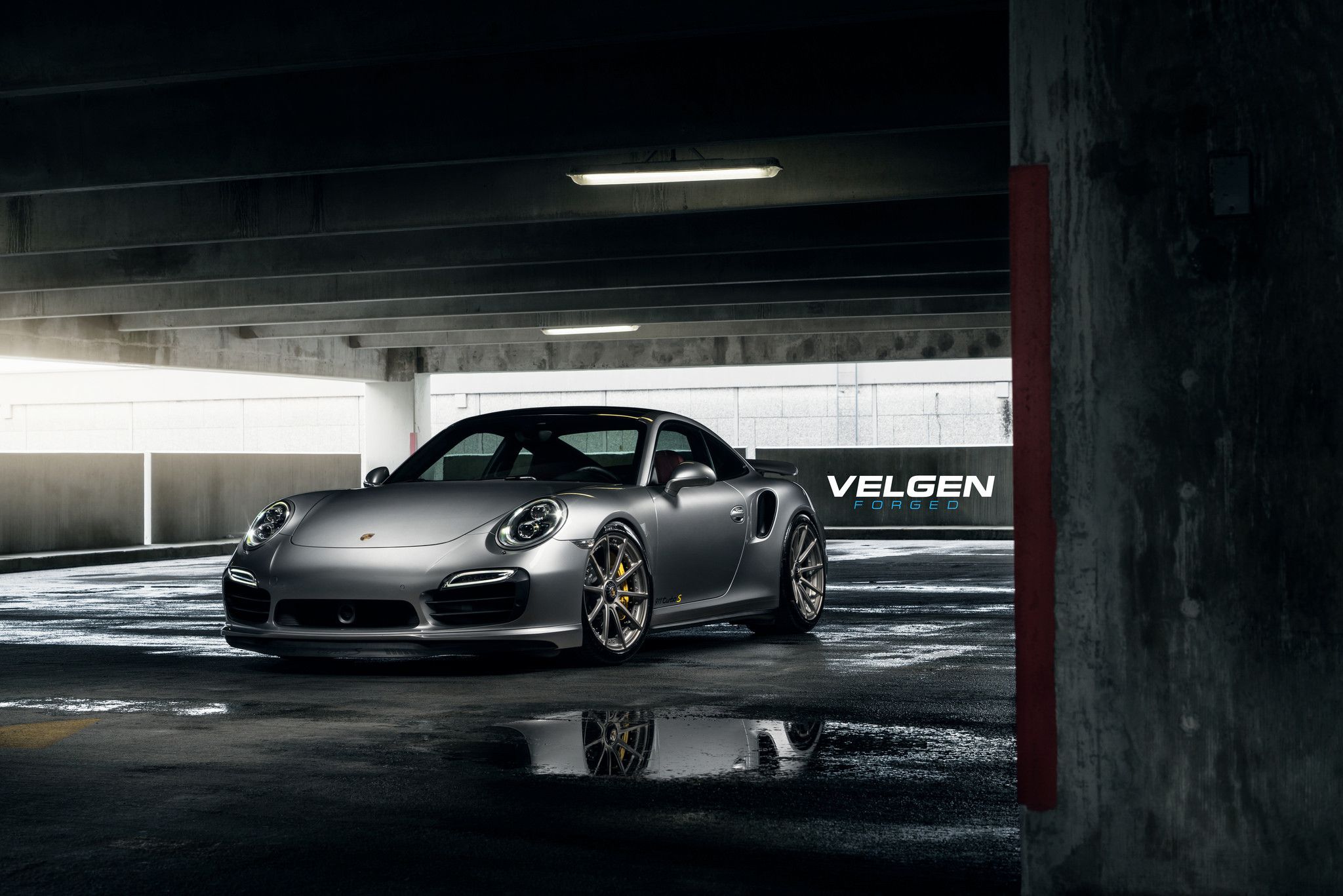 2048x1367 Breathtaking Silver Metallic Posche 911 Series Undergoes Stylish Transformation. CARiD.com Gallery
