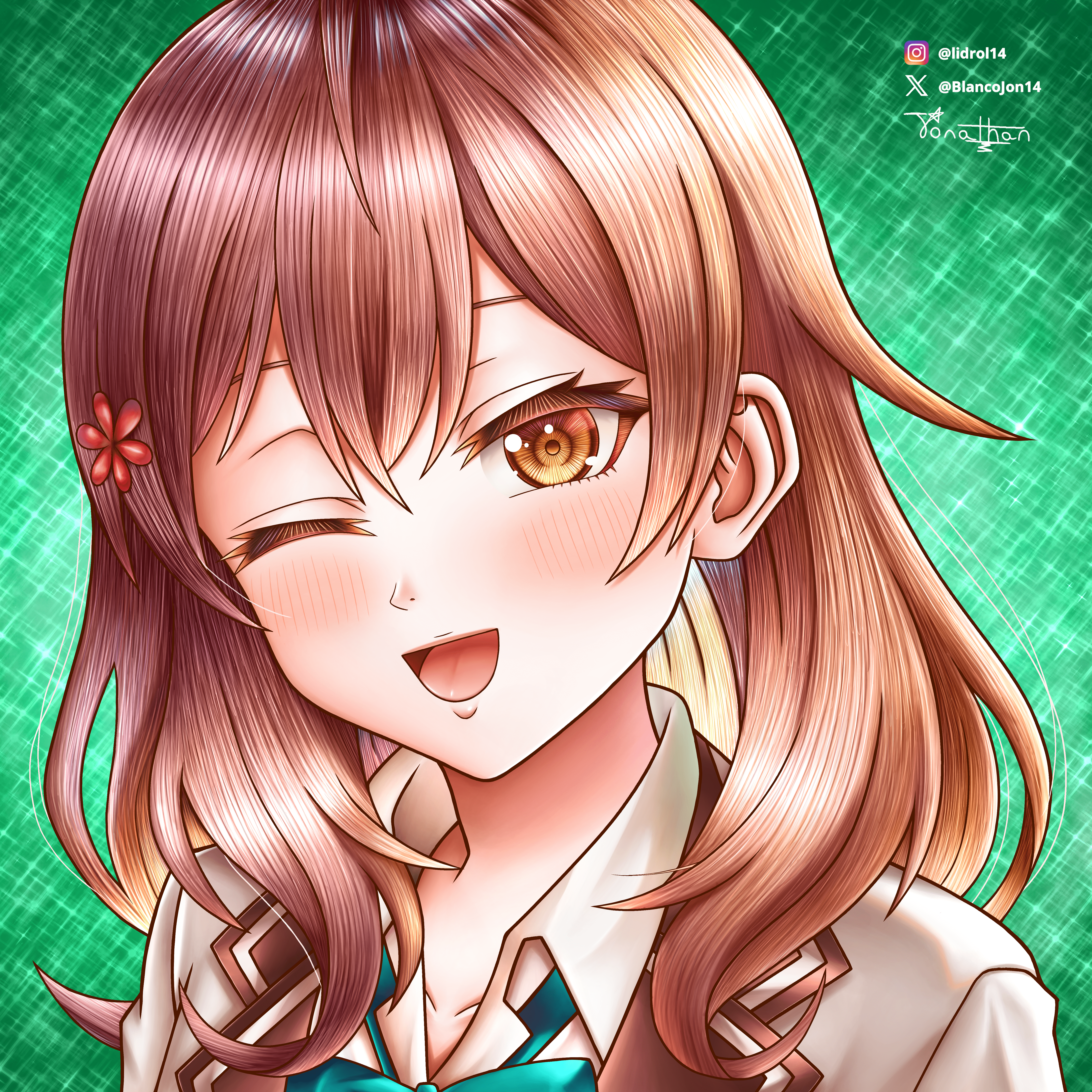 5500x5500 Maria Mikhailovna Kujou fanart