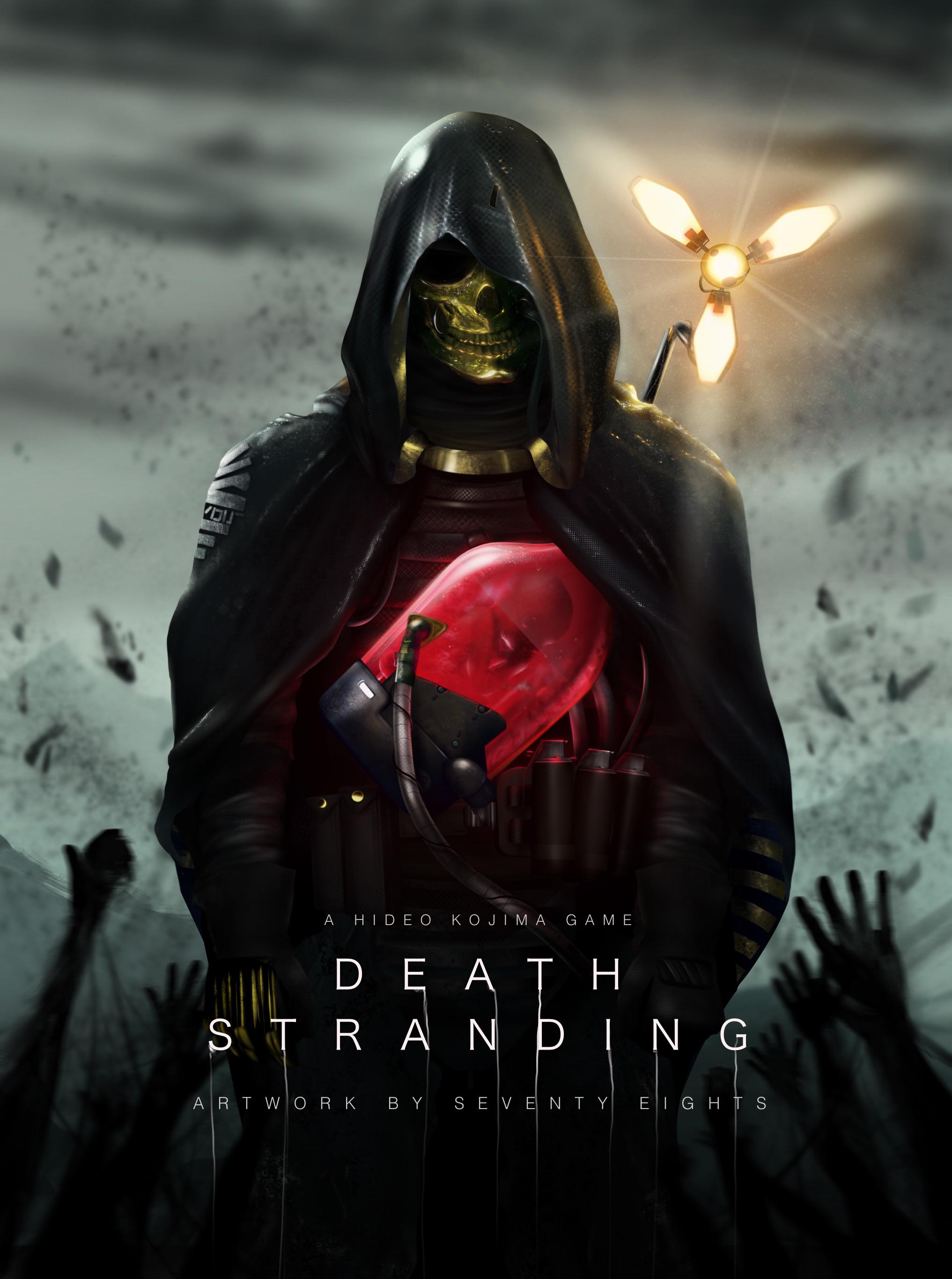 2033x2732 My artwork of Higgs from Death Stranding. Thought you guys would like it!