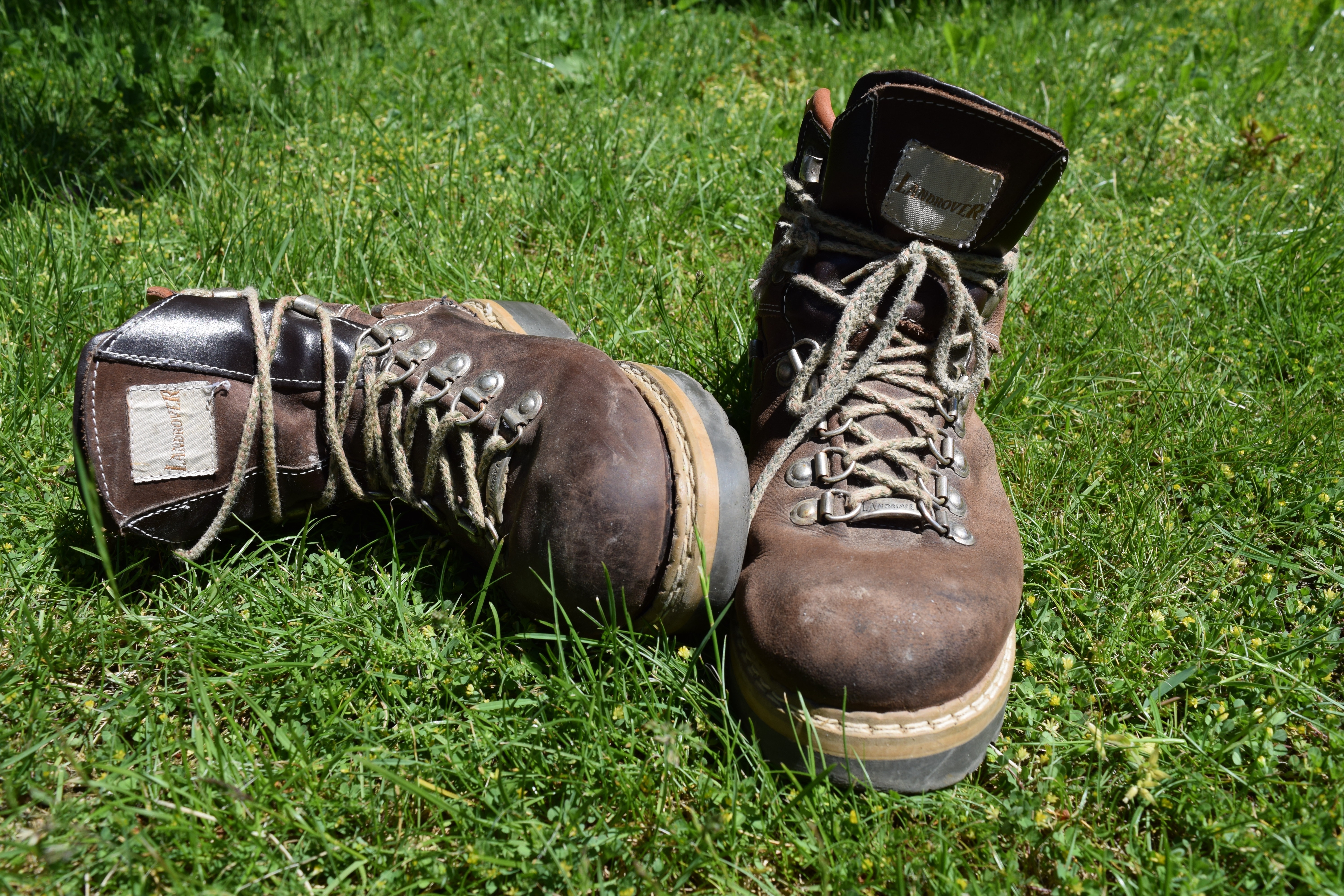 6000x4000 Hiking, Hiking Shoes, Shoes, grass, lying down free image