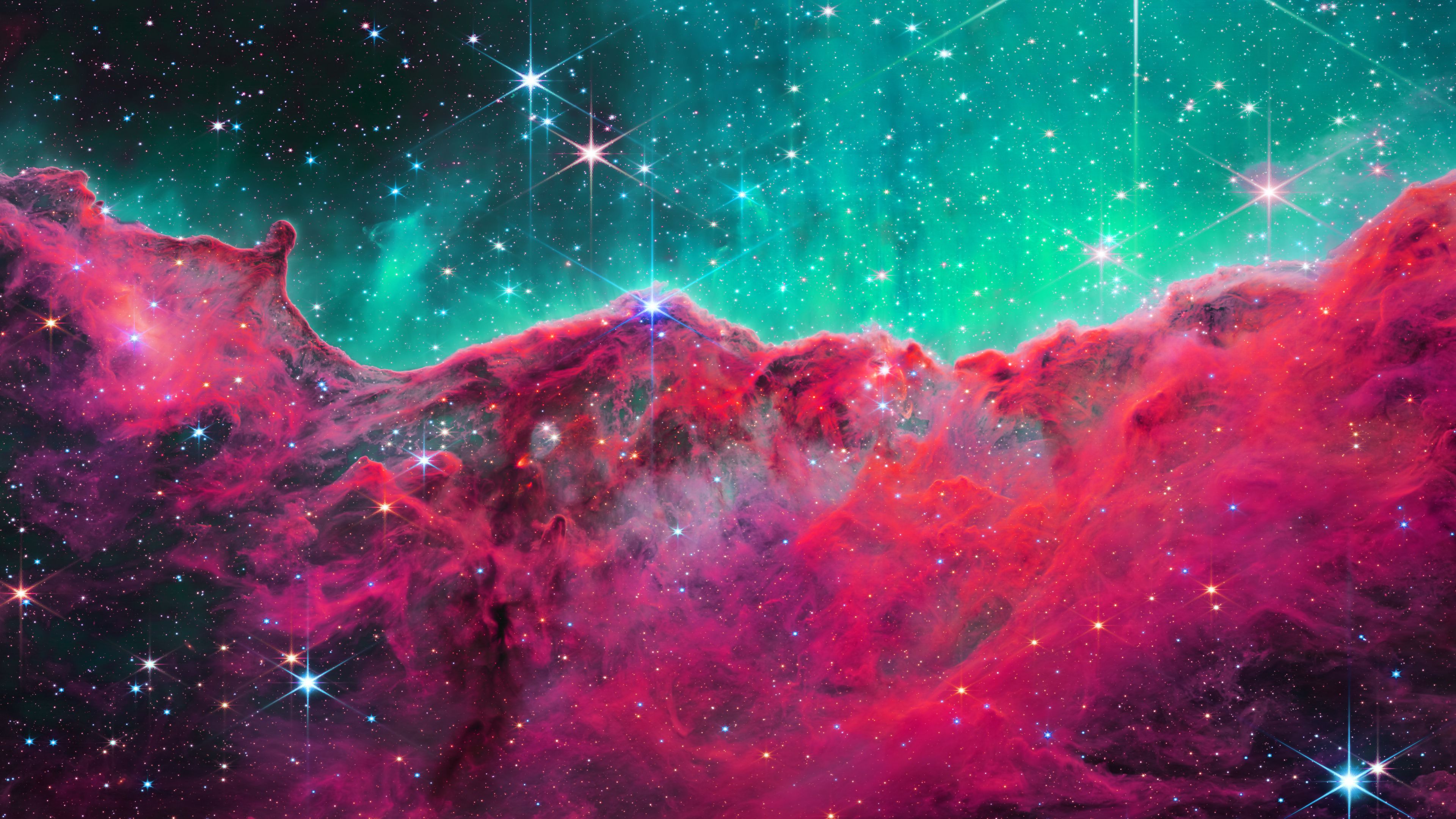 3840x2160 Cosmic Cliffs (Carina Nebula) Wallpaper