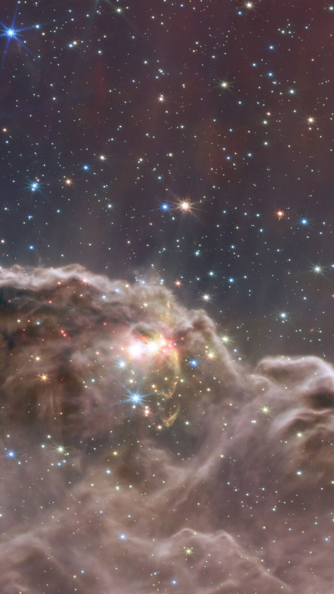 1080x1920 Carina Nebula Cosmic Cliffs Stars Space Wallpaper 4K 8K HD PC h