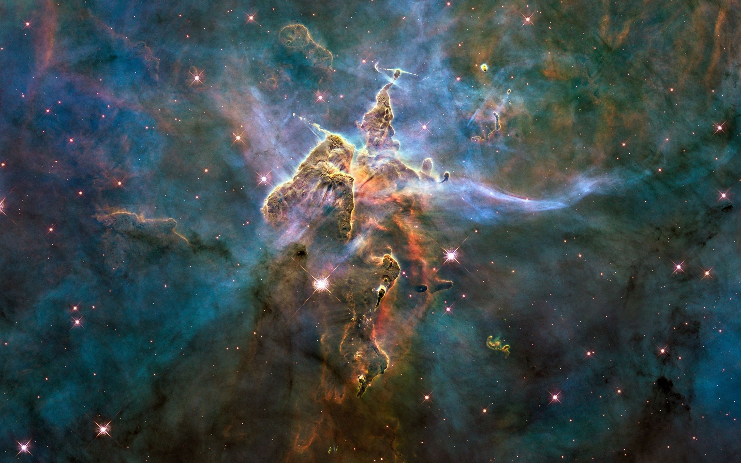 2560x1600 Cosmic Cliffs (Carina Nebula) Wallpaper