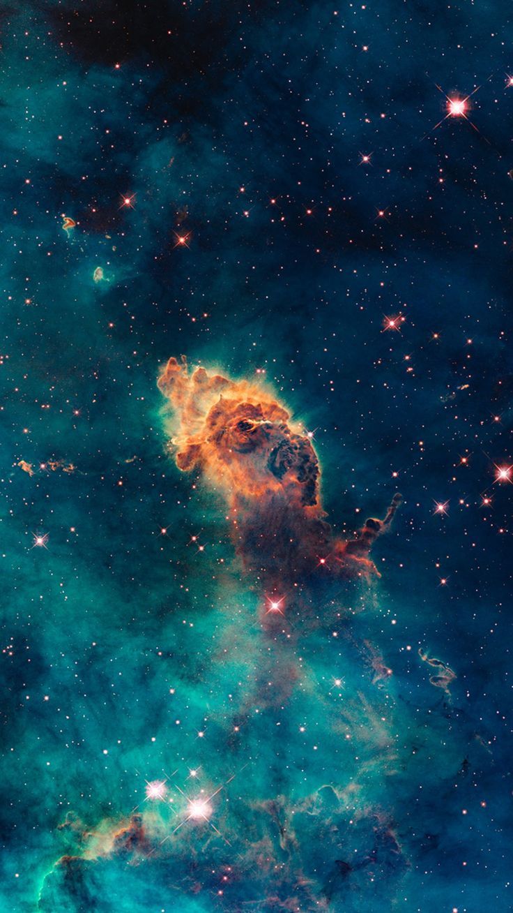 736x1308 HD Wallpaper: Space, Galaxy, Vertical Display. Carina nebula hubble wallpaper, Carina nebula HD wallpaper, Carina