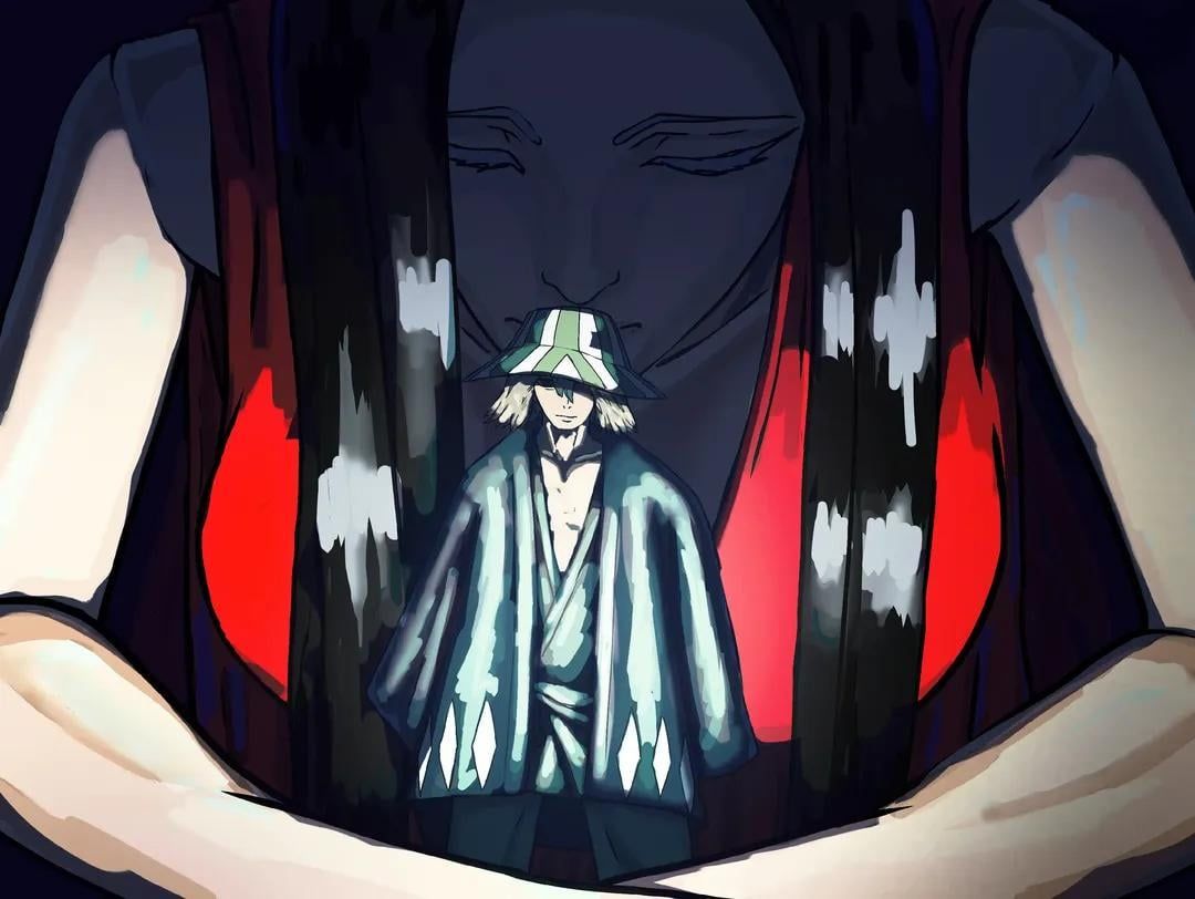 1080x812 Kisuke's bankai drawn