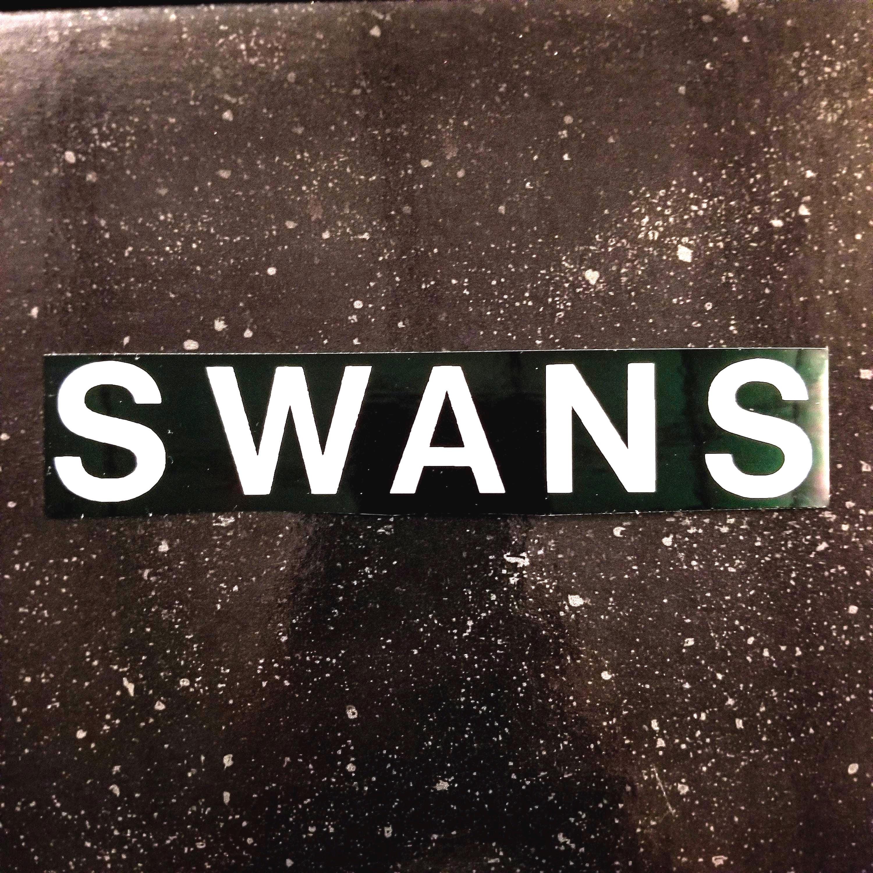 3000x3000 Swans Band Sticker