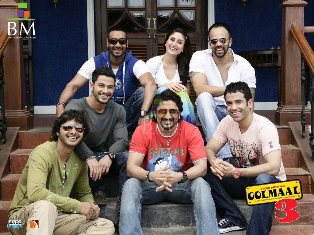 1024x768 Golmaal 3 Wallpaper