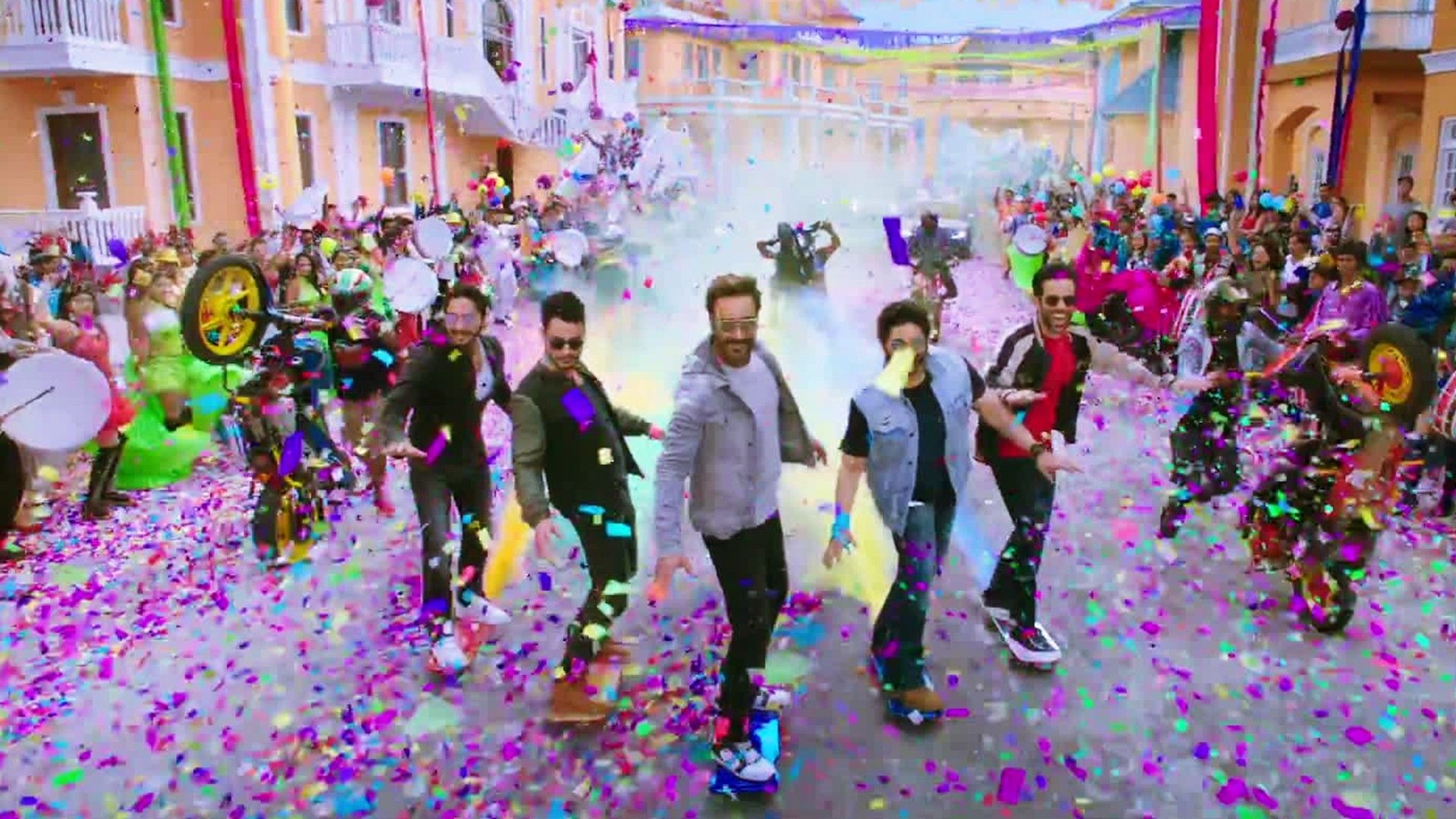 1920x1080 Golmaal Again Cast Background Wallpaper 26657