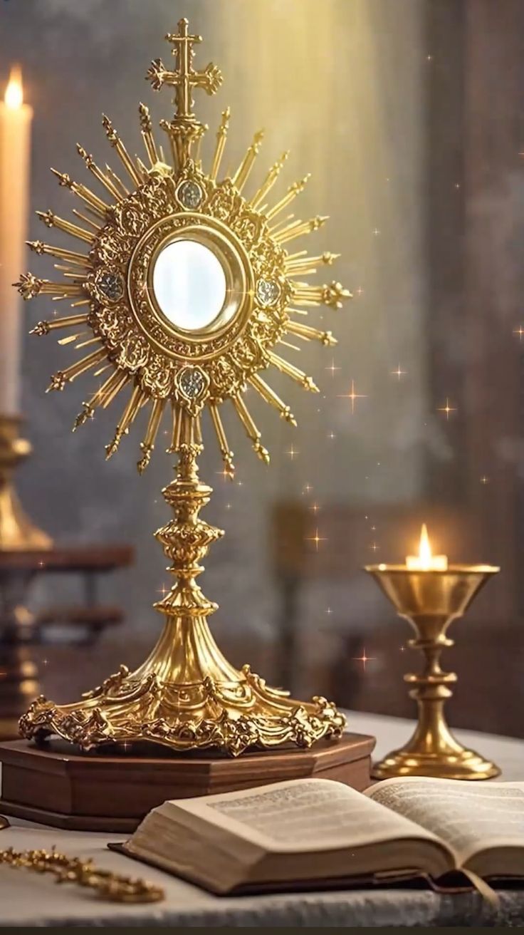 736x1312 Sacramento background. Religious monstrance with clouds background, Catholic wallpaper, Eucharistia