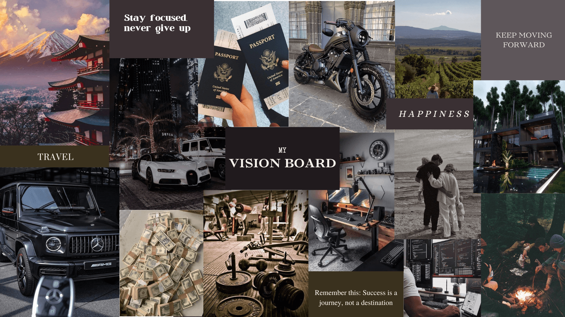 1920x1080 Vision Board