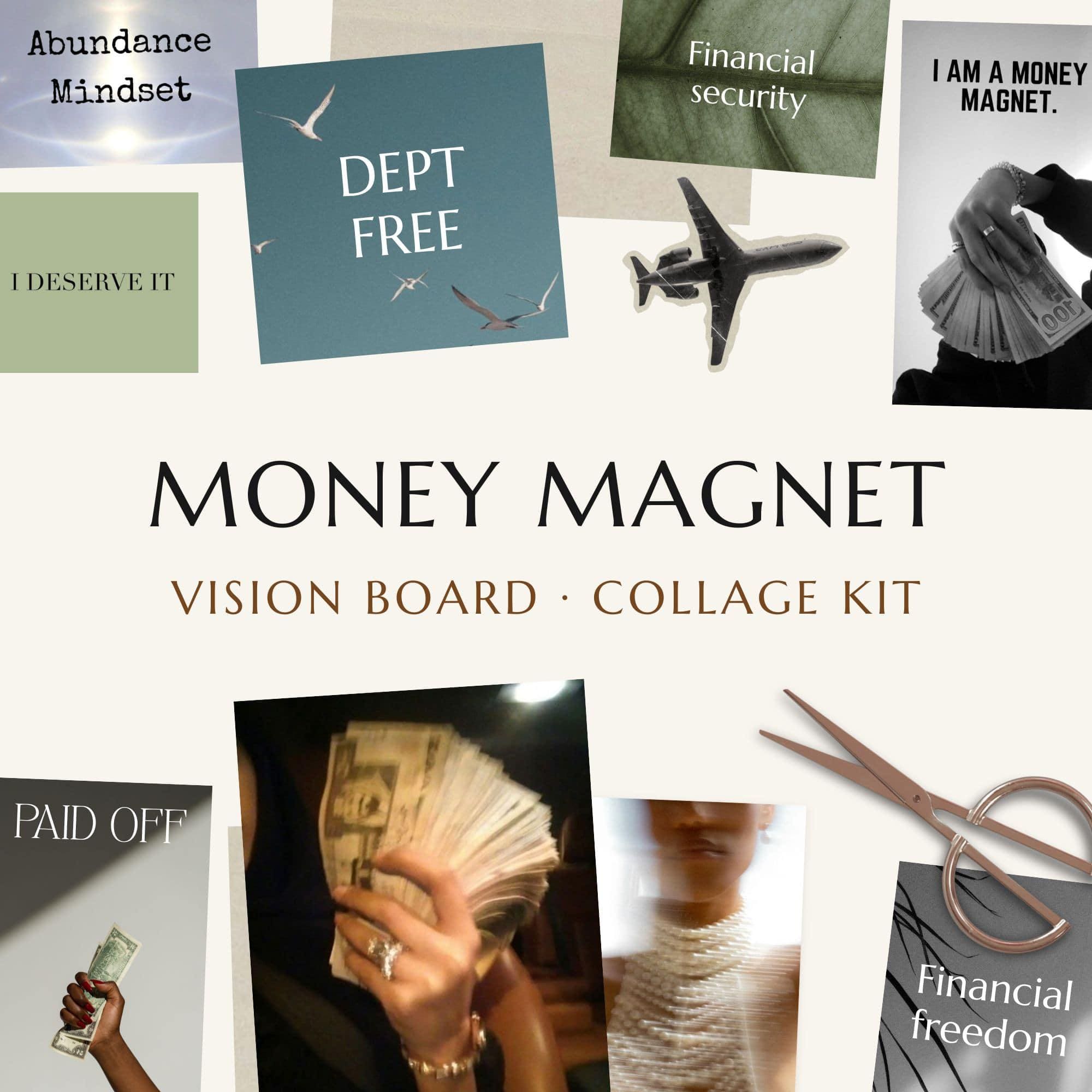 2000x2000 Money Vision Board