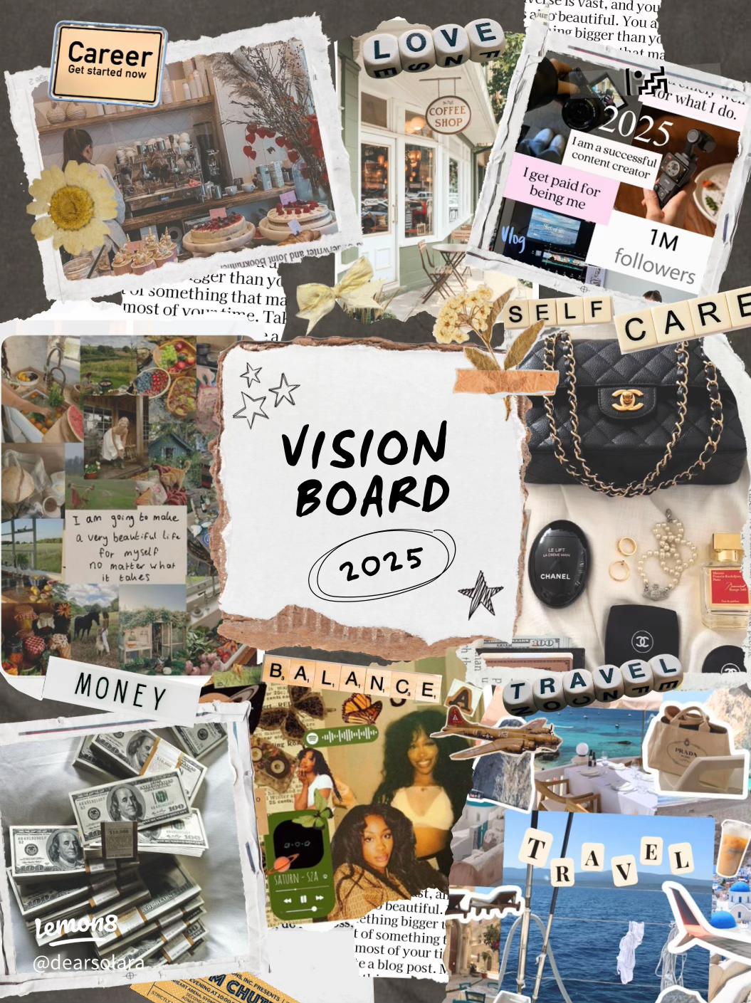 1055x1409 Digital Vision Board: Manifest Your Dream Career, Abundance & Luxe Life!