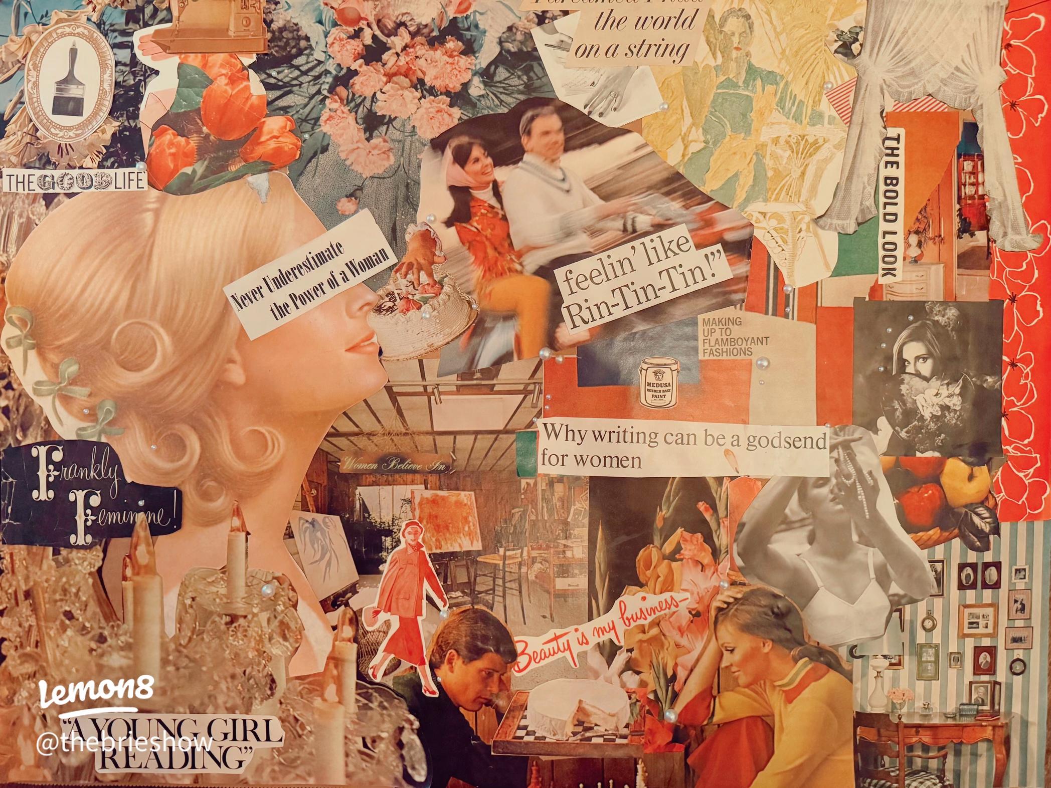 2096x1572 Manifest Your Dreams: My Vintage Vision Board & Future Collage Ideas