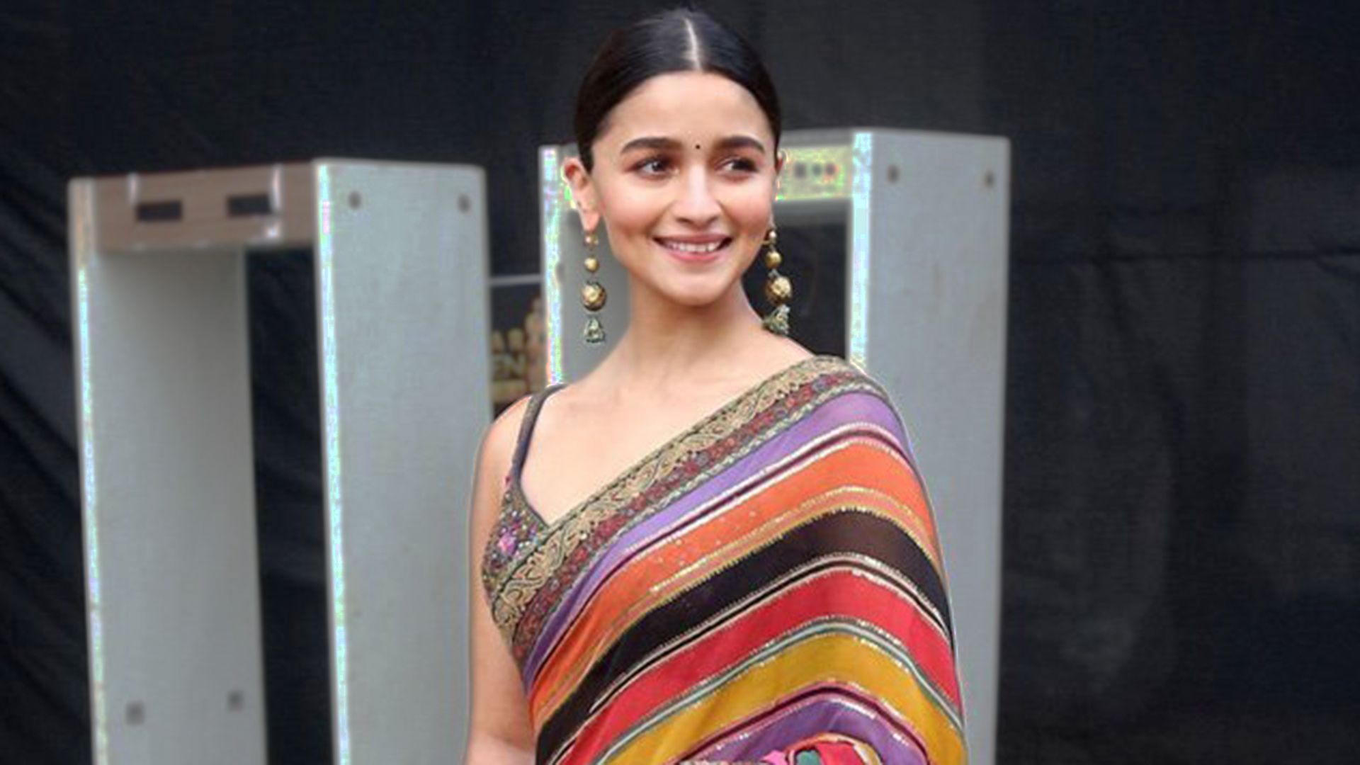 1920x1080 Vibrant Saris From Alia Bhatt's Closet That You Will Want To Re Wear For Years