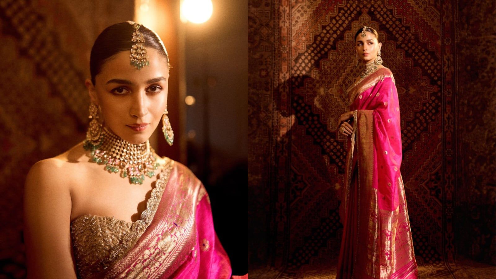 1600x900 Did you know that Alia Bhatt wore a 160 year old Ashavali saree at Anant Ambani's wedding?