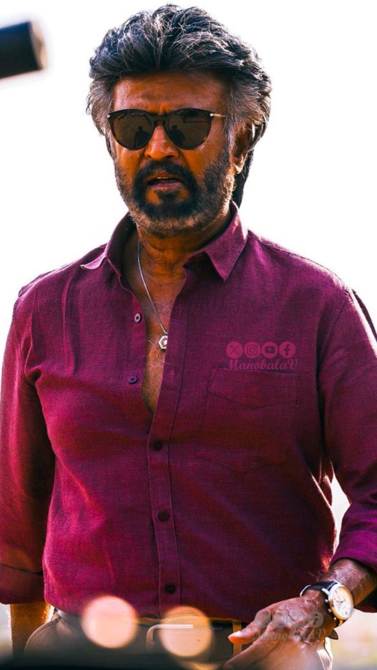736x1308 Jailer Rajinikanth HD Image