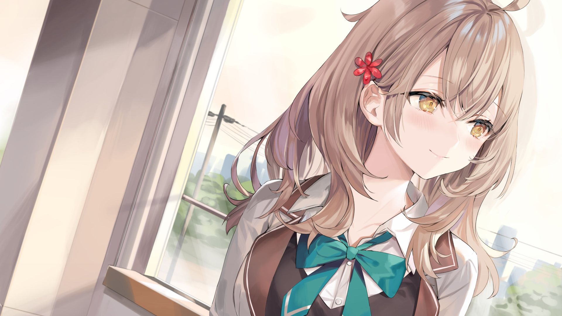 1920x1080 Maria Mikhailovna Kujou. Desktop wallpaper. 1920x1080