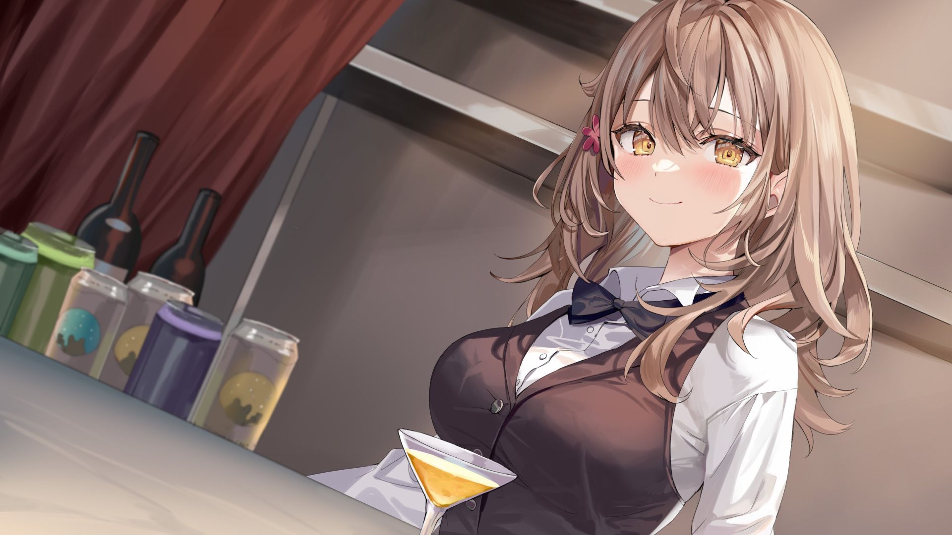 1920x1080 Maria Mikhailovna Kujou. Desktop wallpaper. 1920x1080