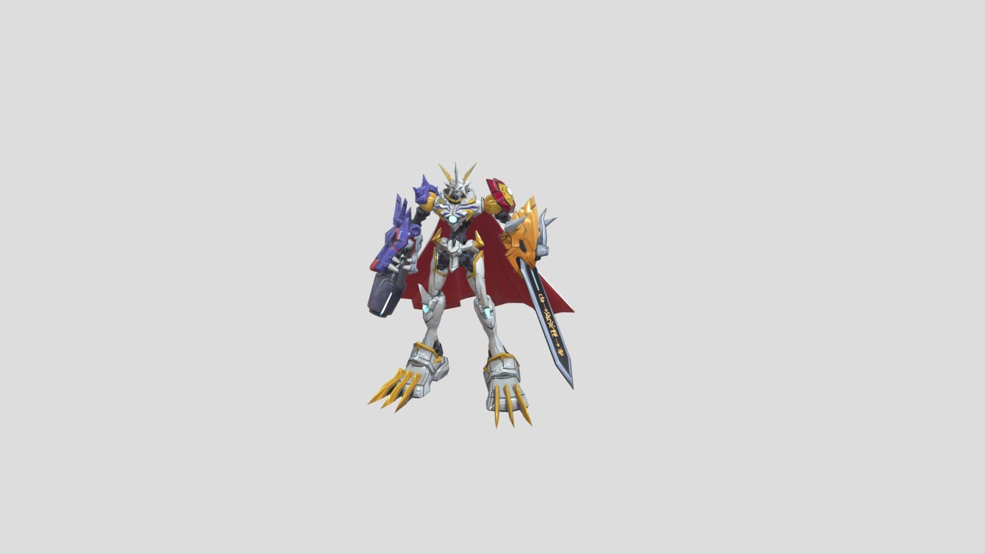 1920x1080 Omegamon X Antibody Free 3D Model By LorisC93 [e931f45]