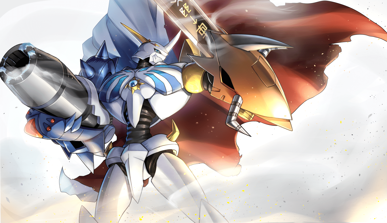 1500x867 Omegamon Adventure by king of fly Anime Image Board