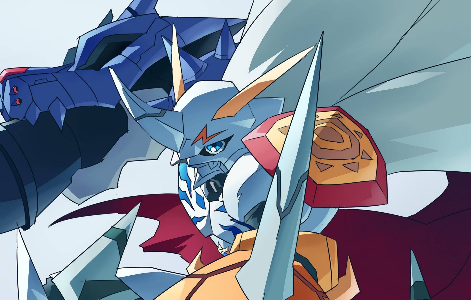 2004x1280 Omnimon Wallpaper
