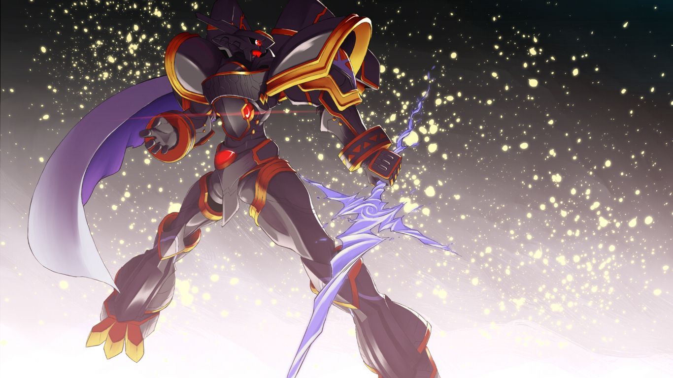 1366x768 Omnimon Wallpaper