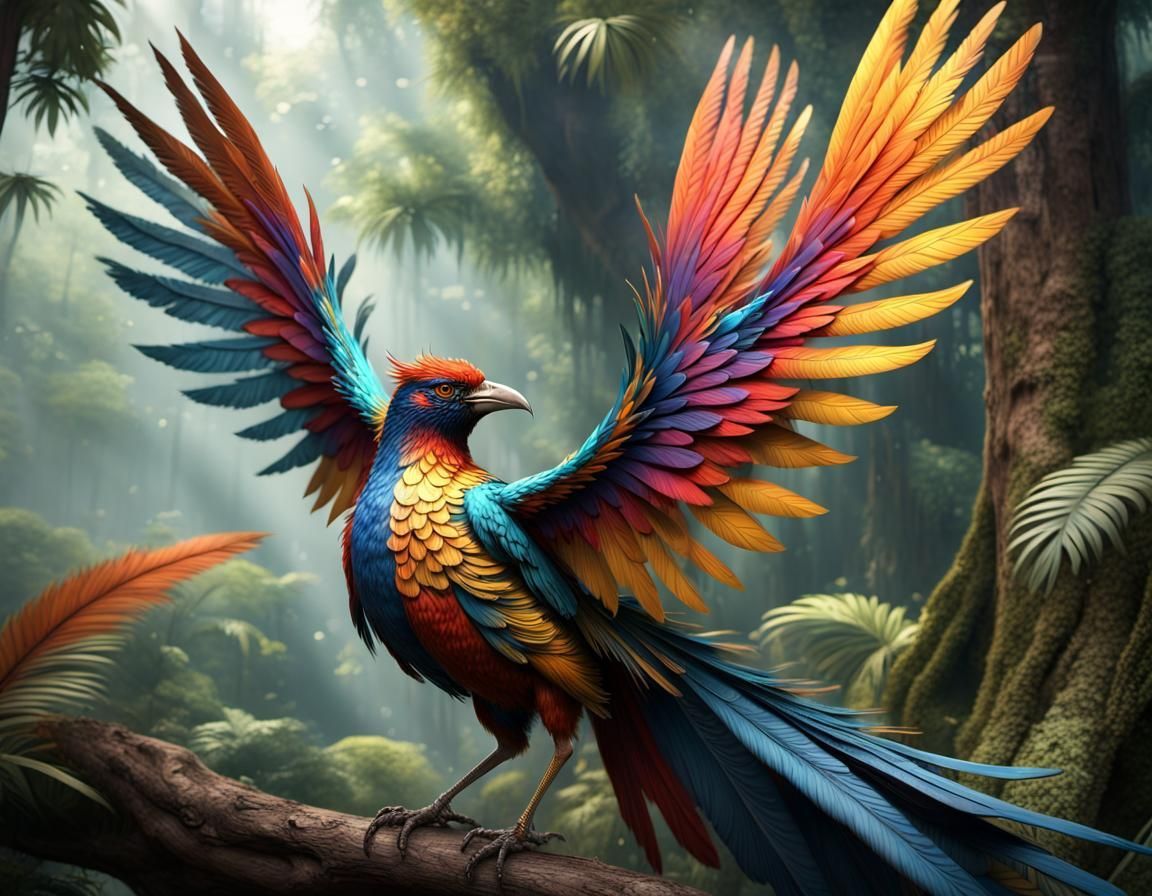 1152x896 Philippine folklore, the magnificent, extremely beautiful Ibong Adarna
