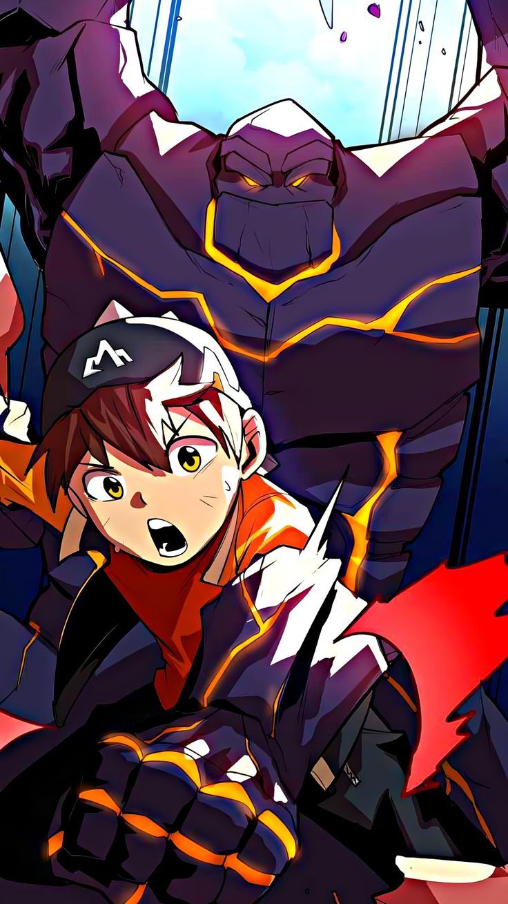 736x1309 Boboiboy Gempa. Mechabot wallpaper, Galaxy comics, Boboiboy tempest