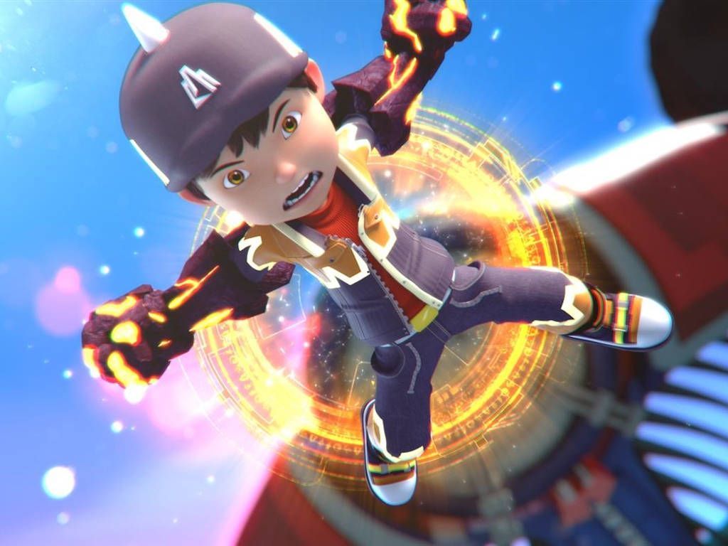 1024x768 BoBoiBoy: The Movie Wallpaper