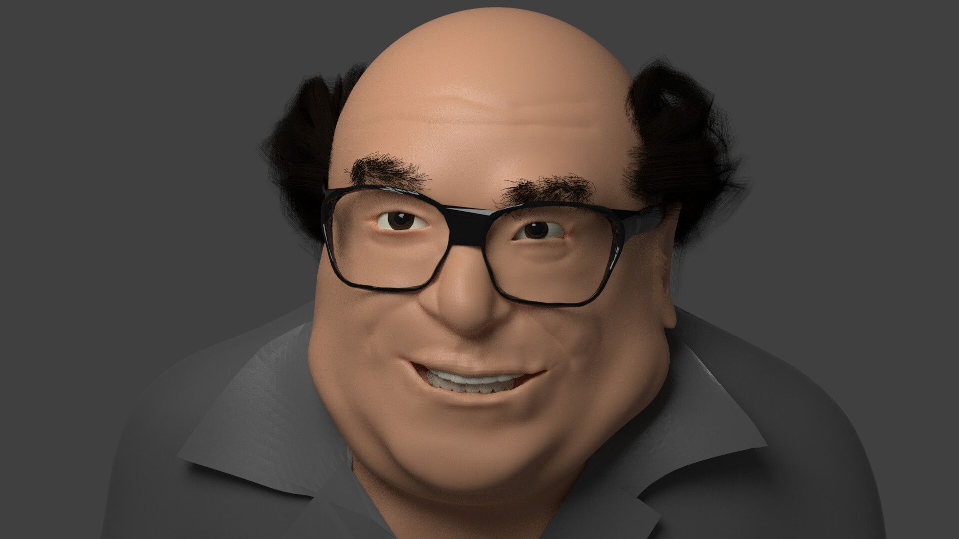 1920x1080 Frank Reynolds (Danny DeVito) Sculpt