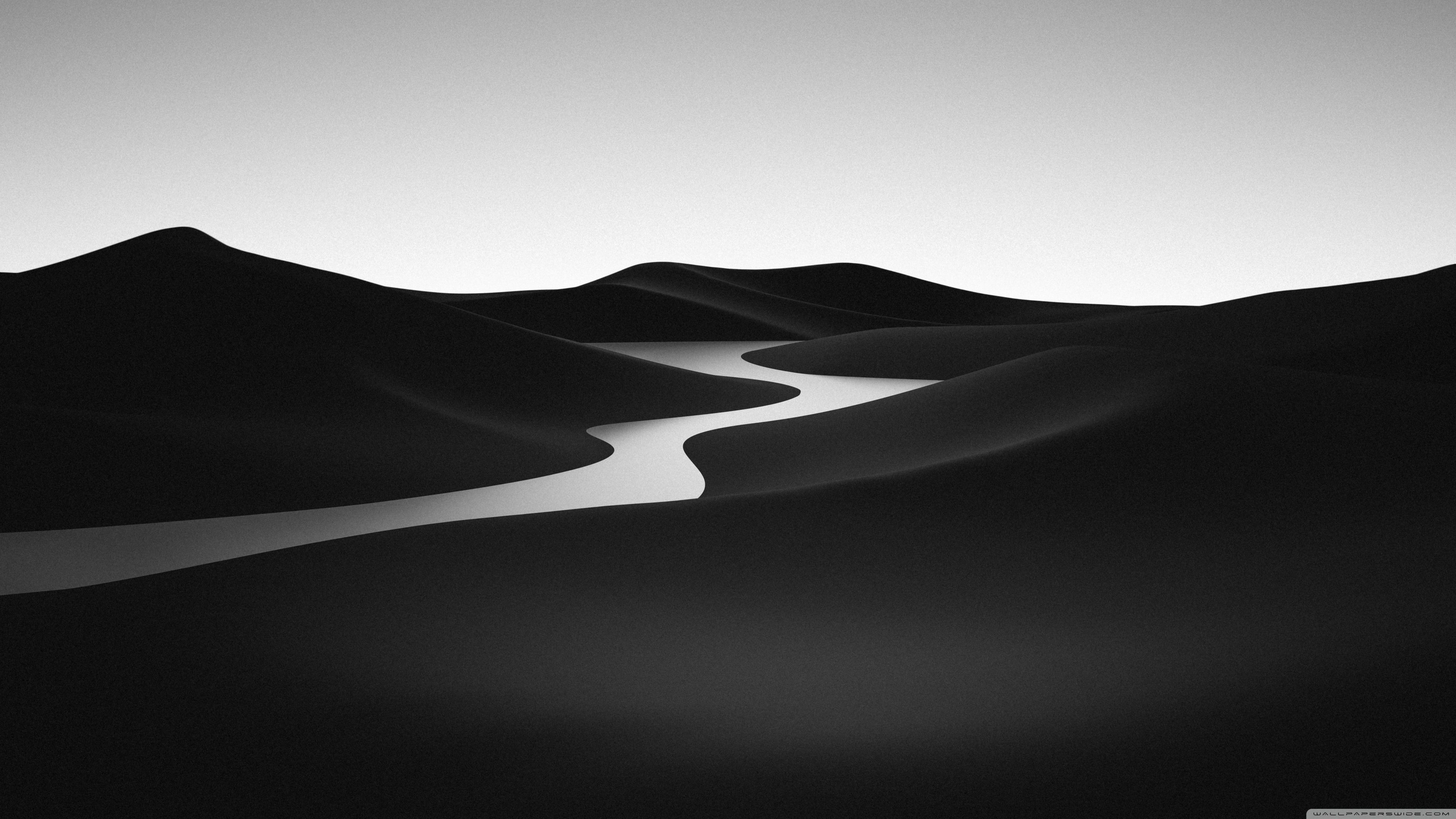 3840x2160 Minimalist Mountain River Illustration 4K UHD Wallpaper for UltraHD Desktop and TV : Widescreen and UltraWide Display : Dual and Triple Monitor : Smartphone and Tablet Devices