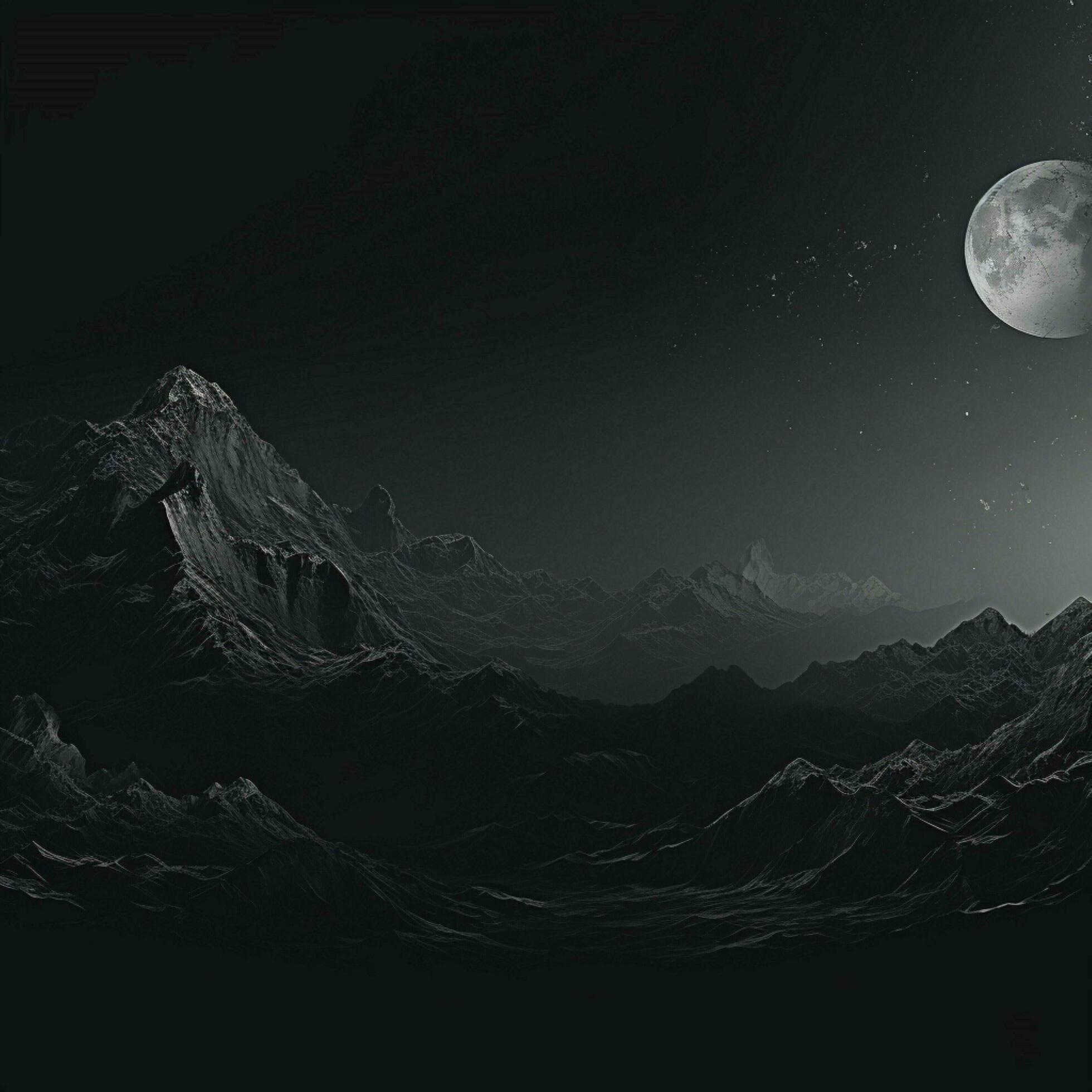 1960x1960 charcoal Minimalist wallpaper