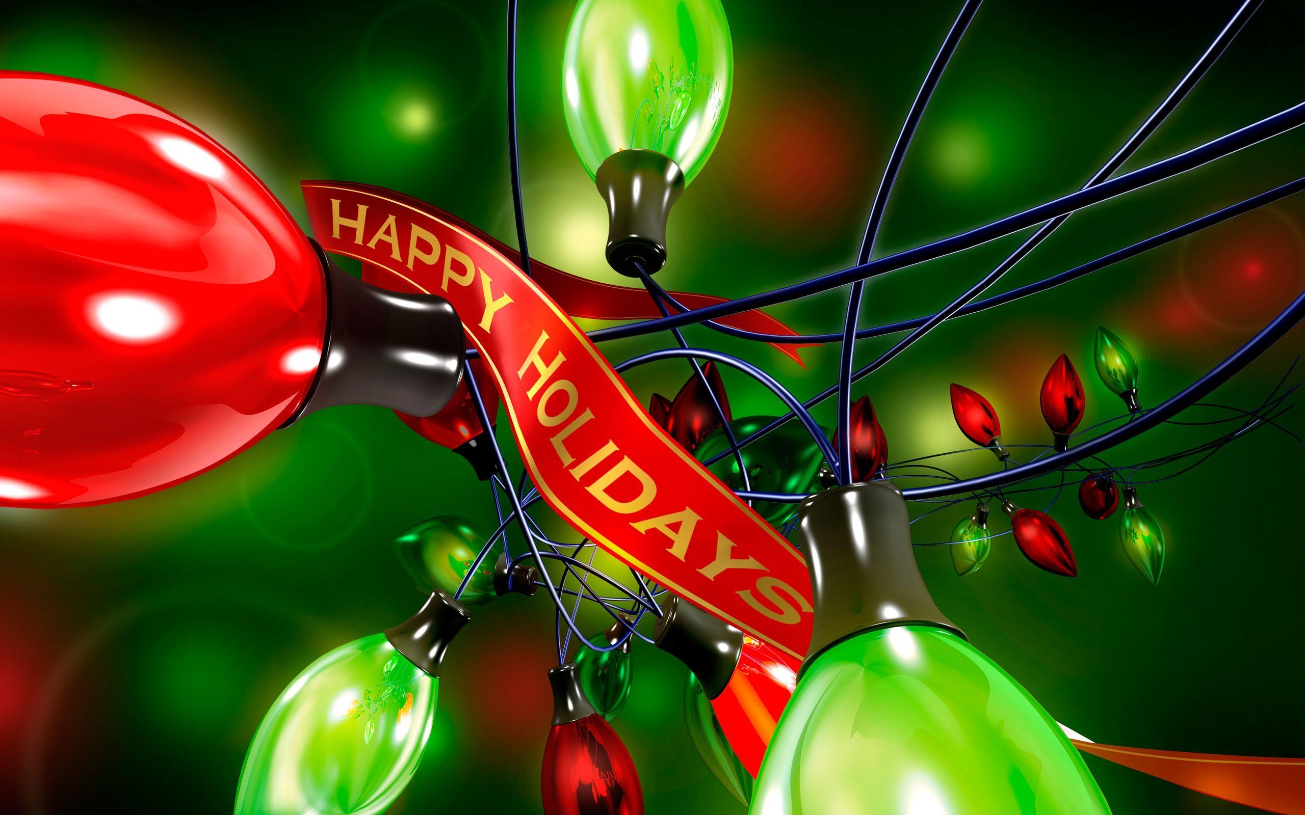 2560x1600 Birthday Best 3D Happy Birthday Wishes Wallpaper â€“ HD Wallpaper Desktop Wallpaper 3D Natural. Christmas lights wallpaper, Christmas desktop, Holiday wallpaper