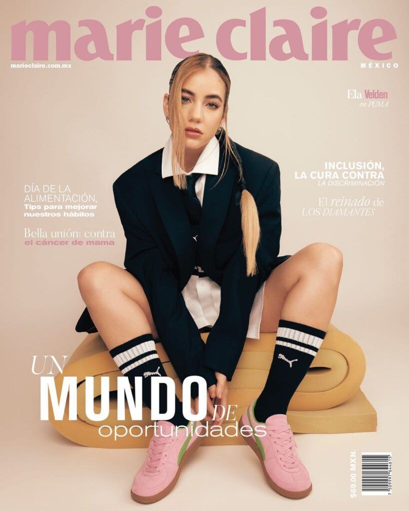 819x1024 Ela Velden: Audaz, valiente y sin miedo a ser ella misma Claire México