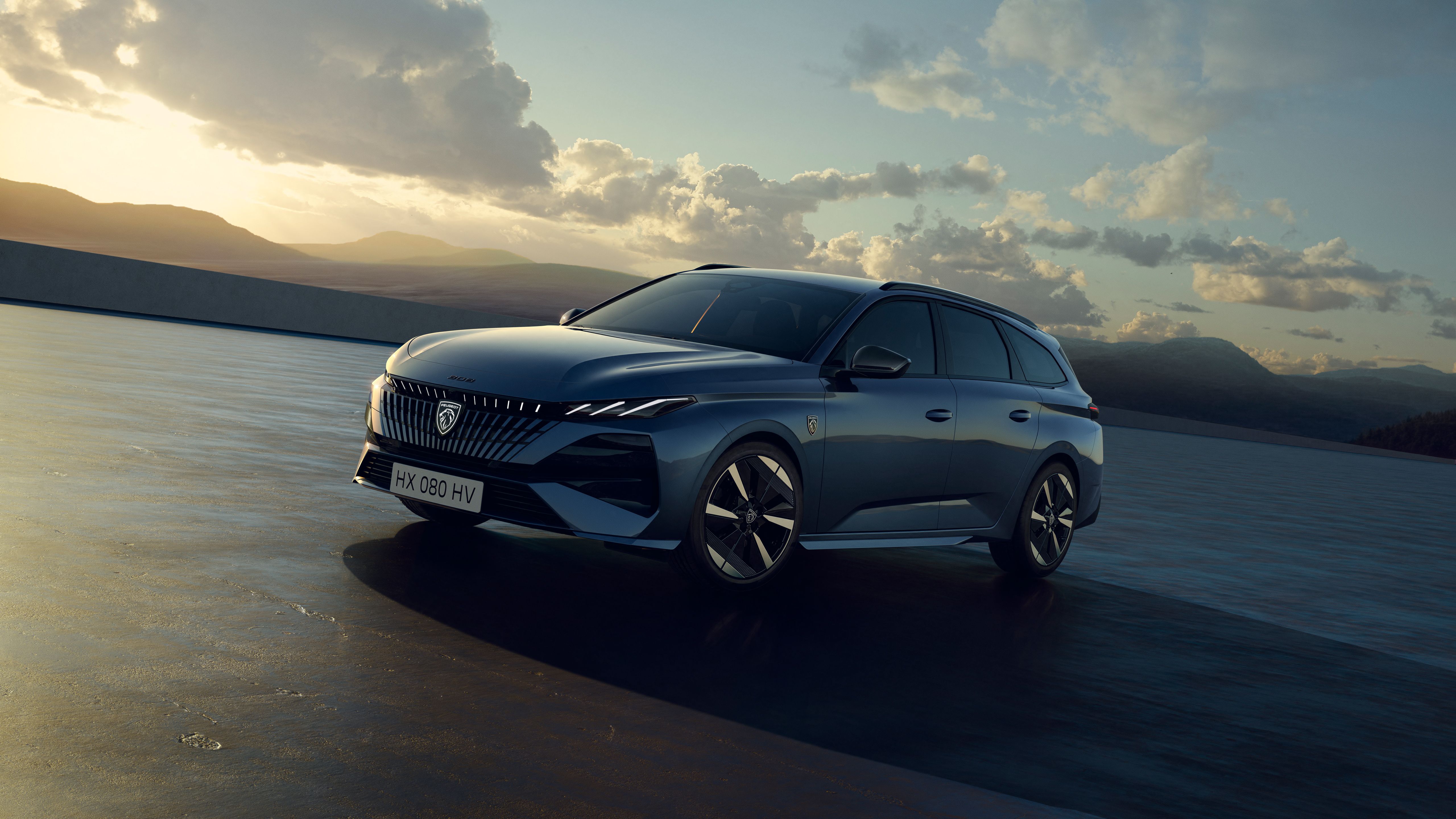 5120x2880 Peugeot E 308 GT 2025 HD, 4K Car Wallpaper