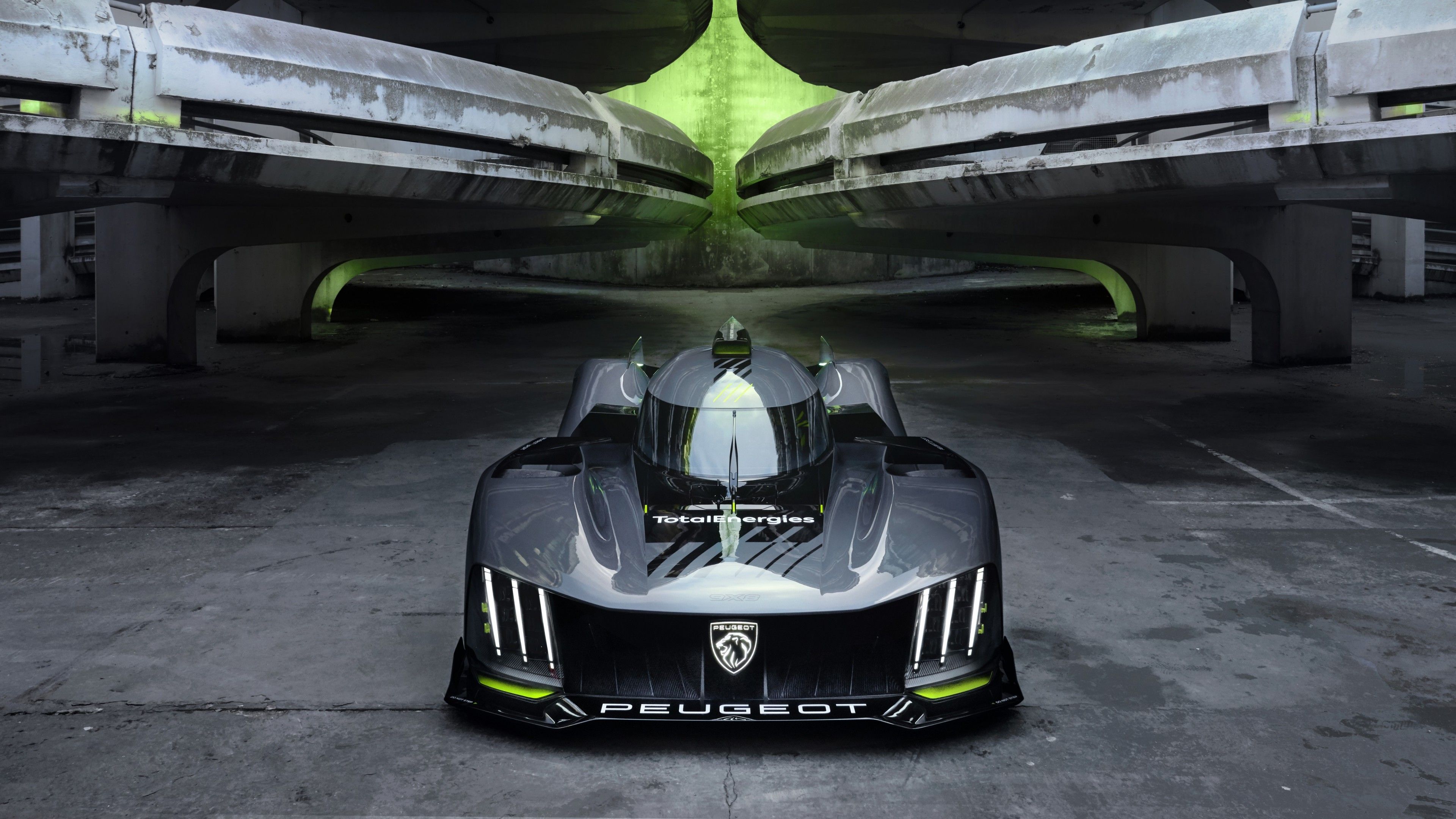 3840x2160 Peugeout 9X8 2022 Wallpaper 4K for Desktop
