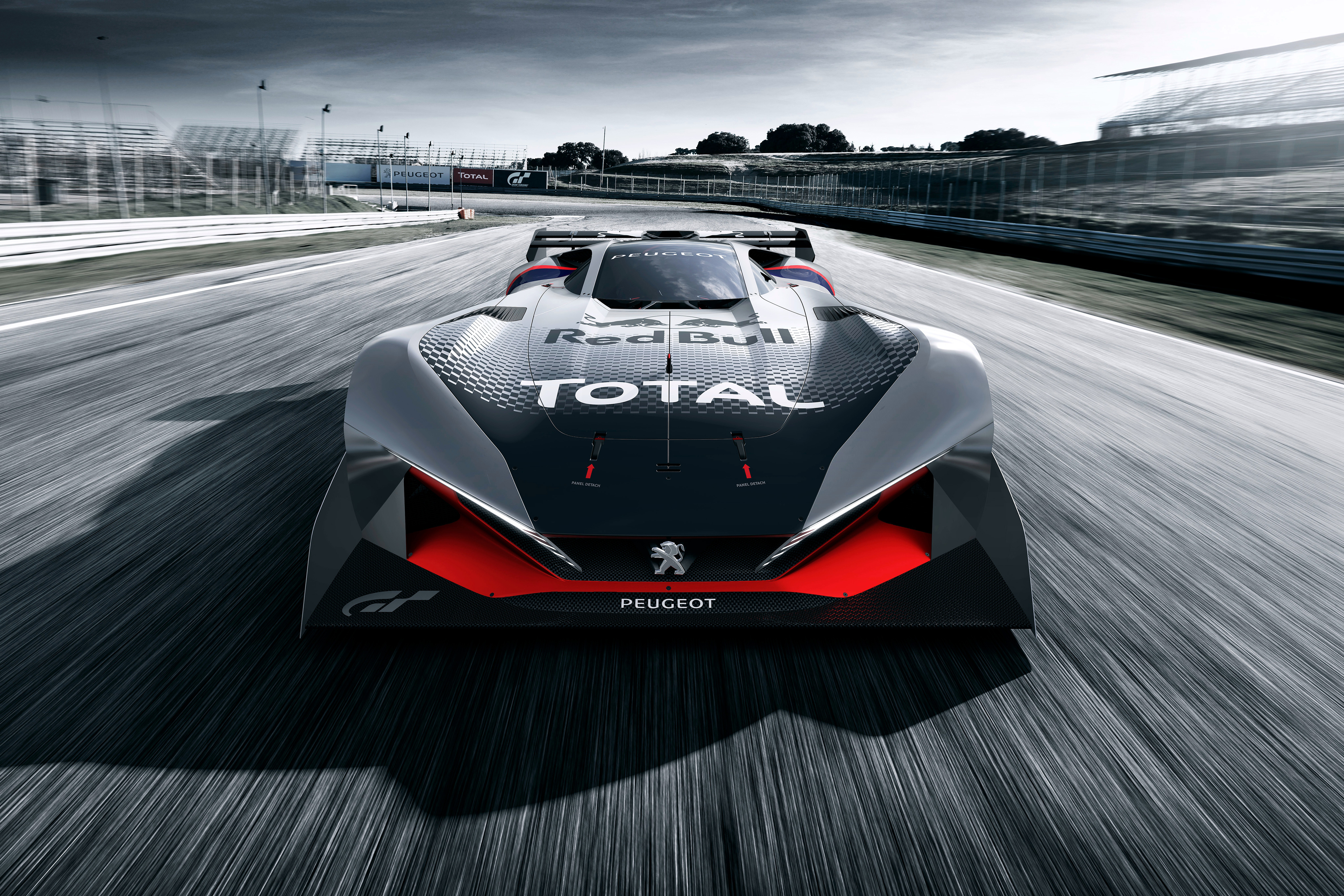 4096x2731 Peugeot L500 R HYbrid Vision Gran Turismo Wallpaper, HD Cars 4K Wallpaper, Image and Background