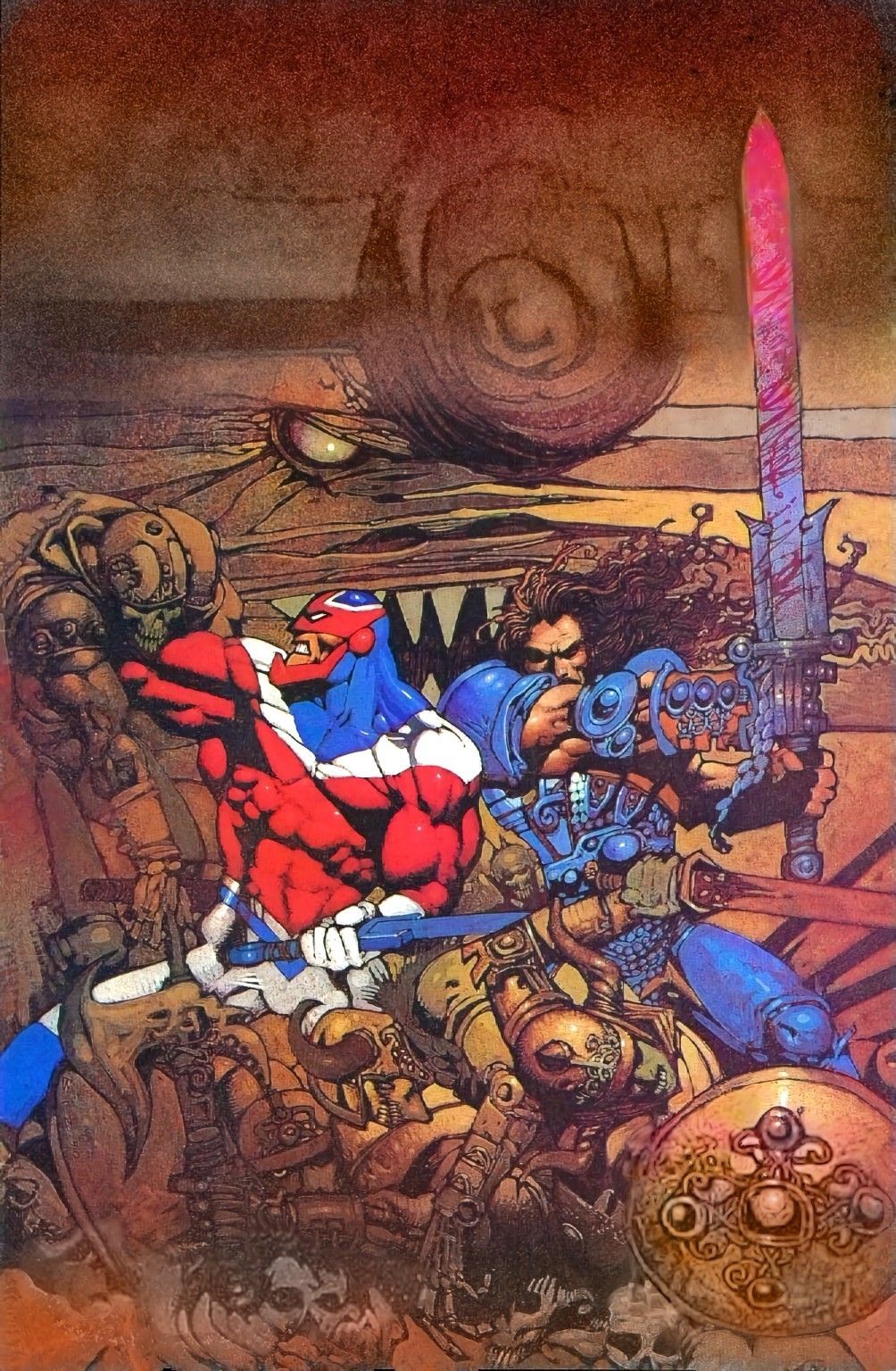 1004x1536 Noon Saibot Art. Bisley Bible, Simon Bisley Alien, The X Men