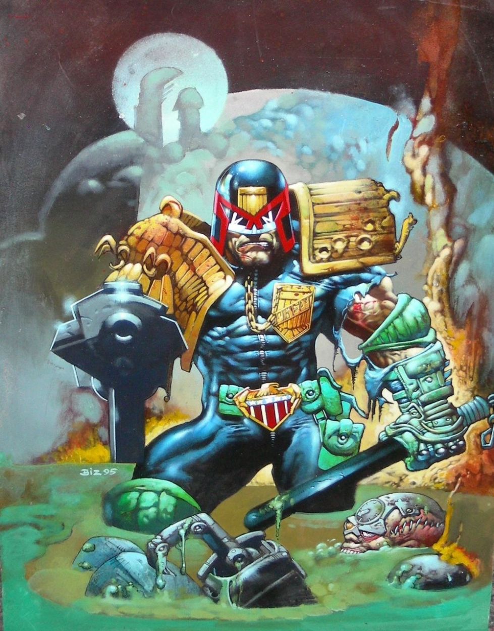 979x1250 2000AD Covers Uncovered: Risque Biz Ness!