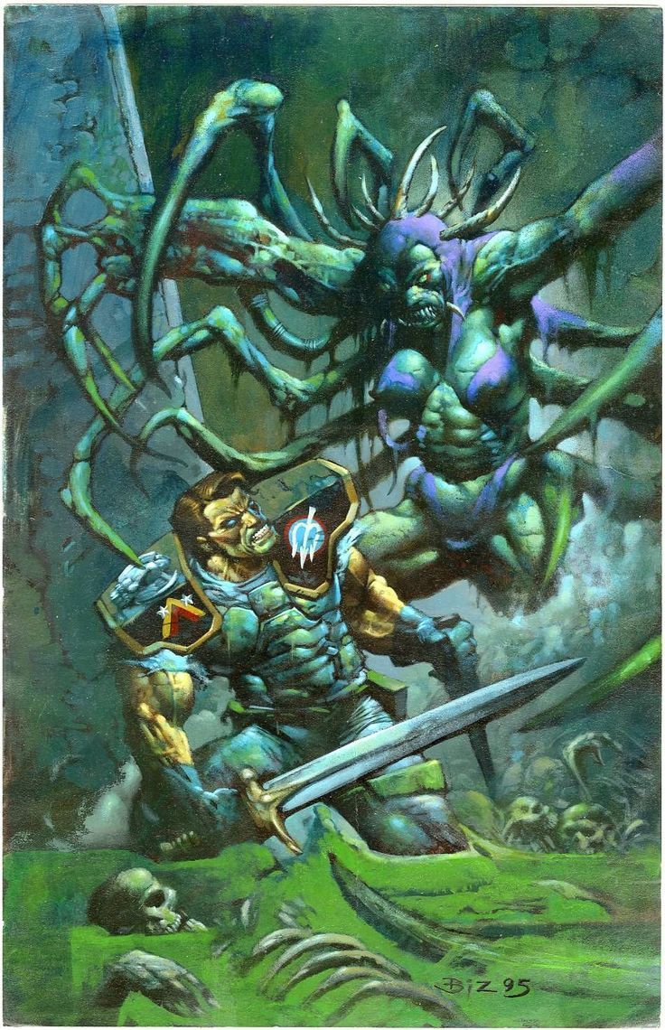 736x1140 Simon bisley art painting process. Sufista, Barbaros, Inspiração para design