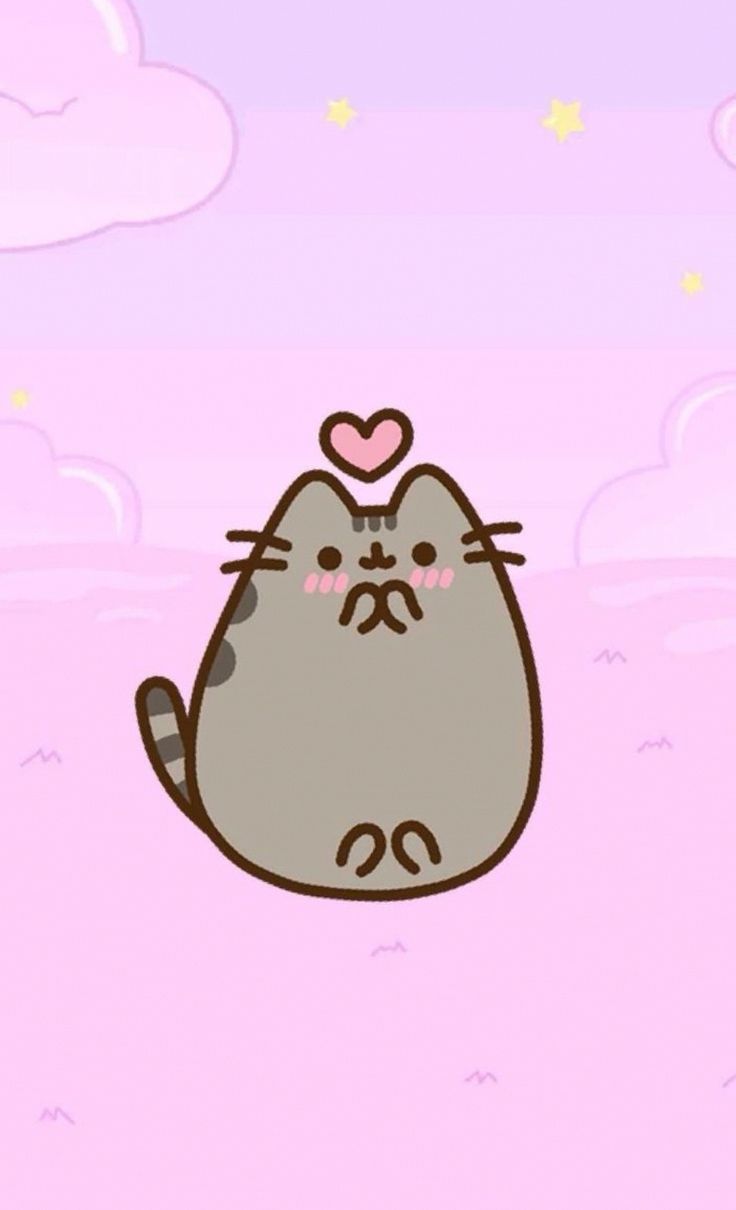 736x1210 Pusheen kuromi. Pusheen love wallpaper, Pusheen valentines day wallpaper, Pusheen
