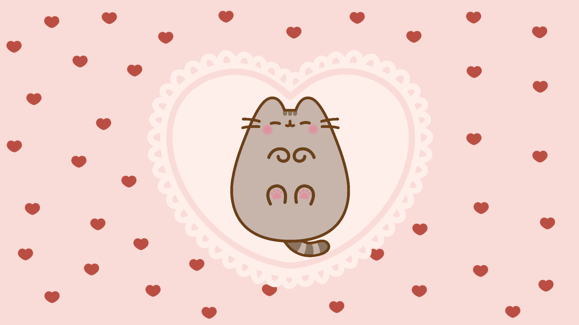 1920x1080 Valentines Desktop Background (made with procreate)