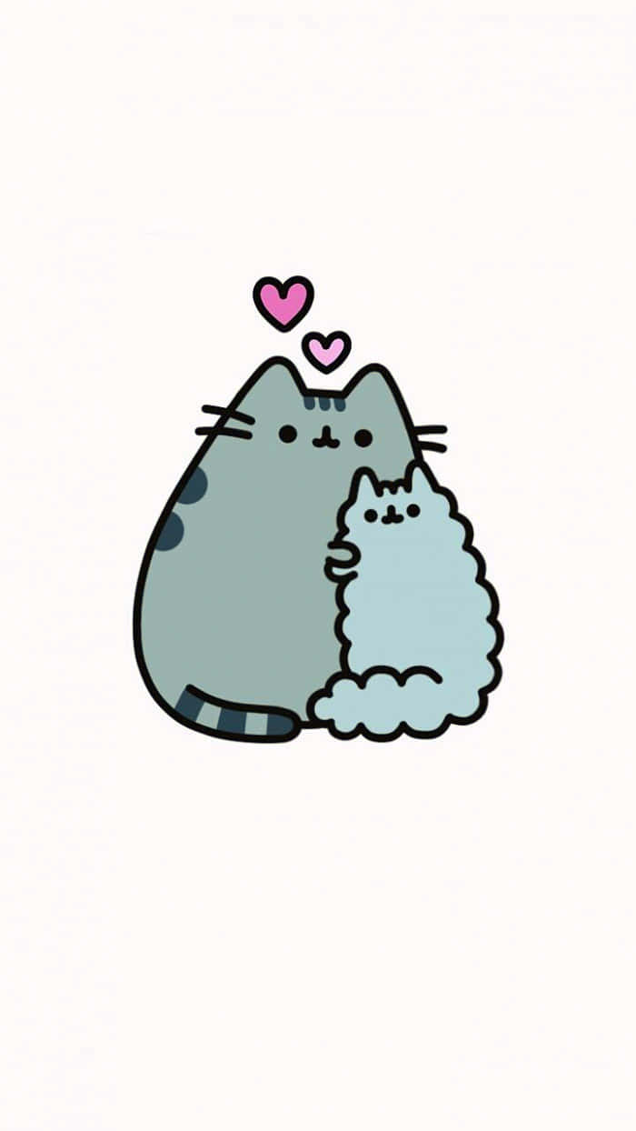 700x1244 Download Cuddly Enough For Even The Pickiest Cat Lover Wallpaper