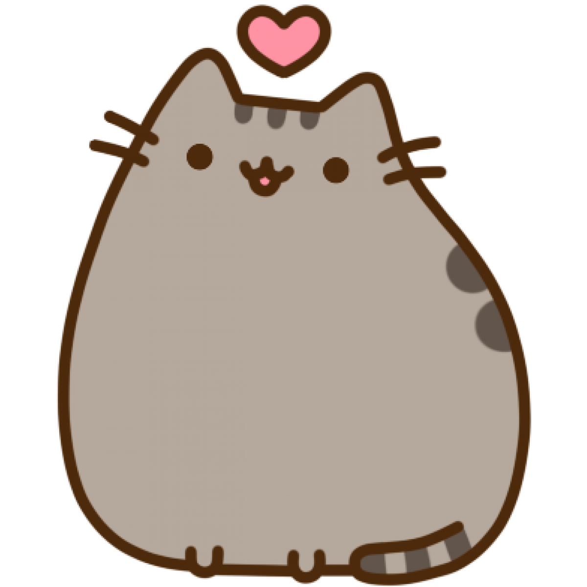 1200x1200 Pusheen Cat Valentines Day Wallpaper