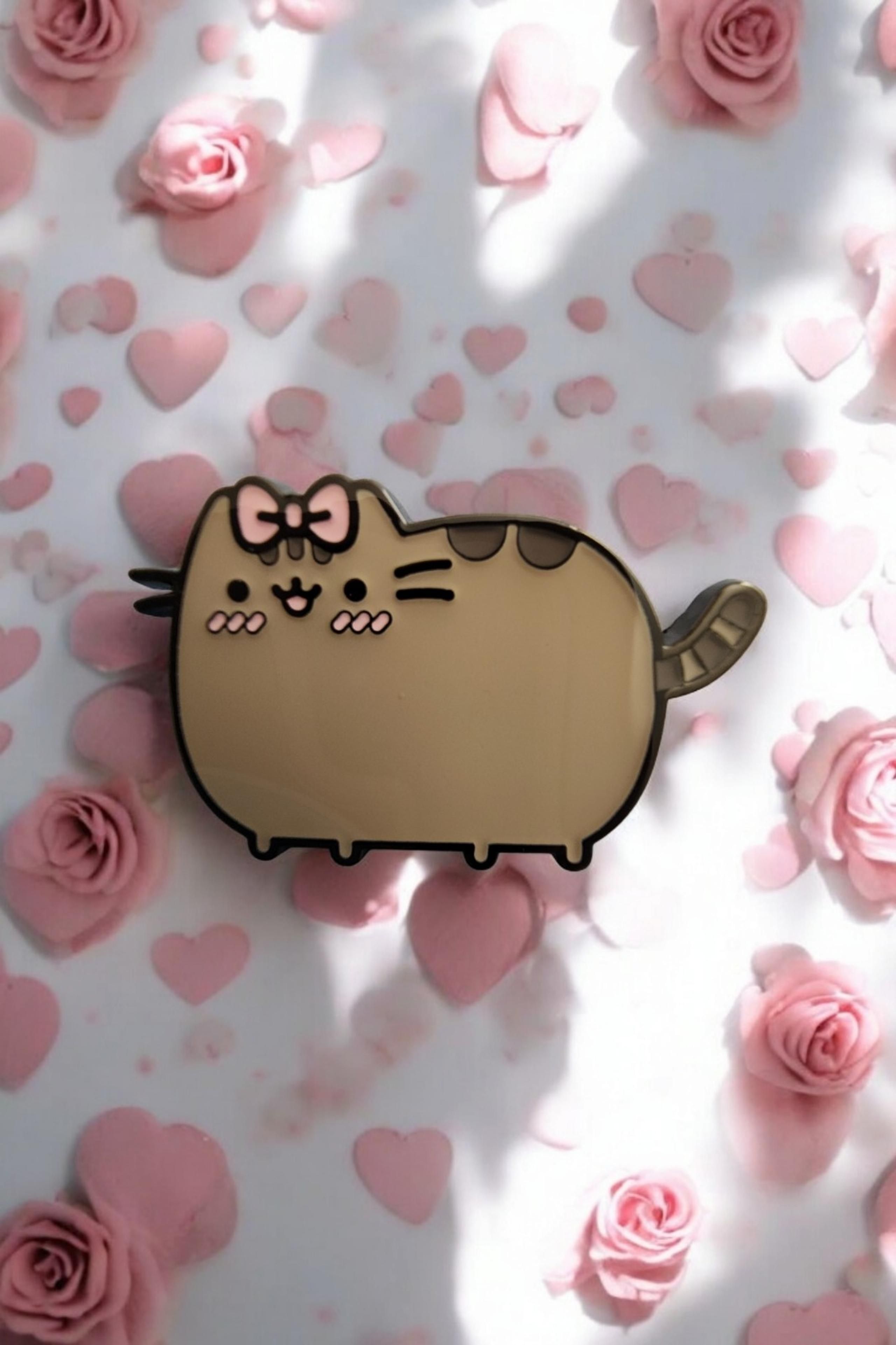 2560x3842 Pusheen Cat Valentine's Mystery Pins New